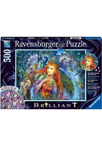 Ravensburger Puzzle »Brillant - Magischer Feenstaub«, mit Dekosteinen zum Verzieren;... kaufen