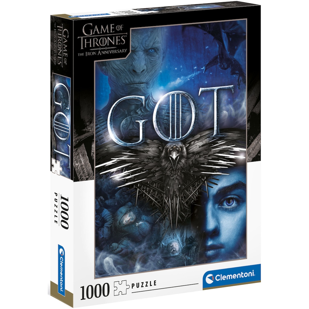 Clementoni® Puzzle »Game of Thrones - The Iron Anniversary«