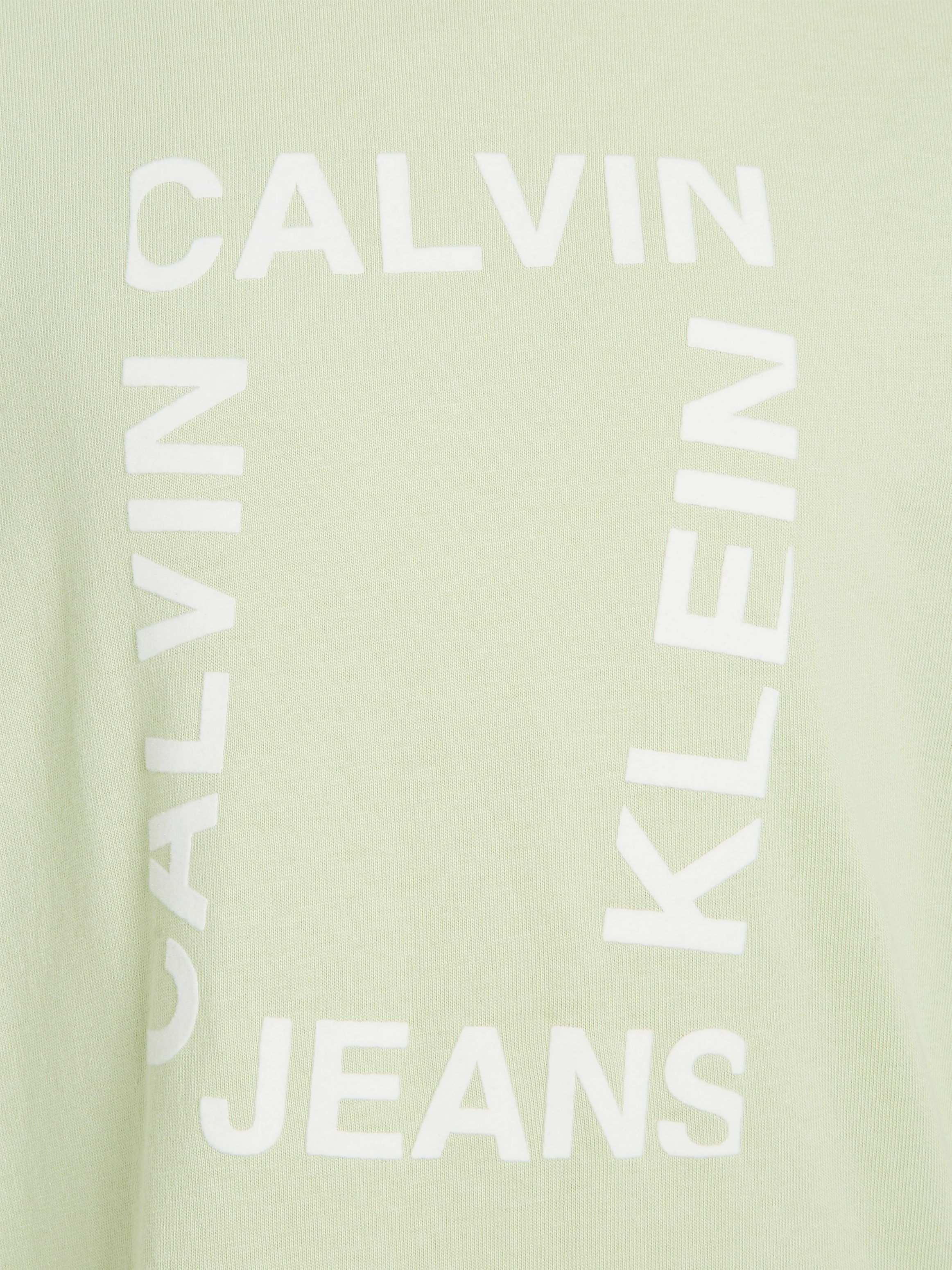 Calvin Klein Jeans T-Shirt »MAXI HERO FLOCK LOGO T-SHIRT«, für Kinder bis 16 Jahre