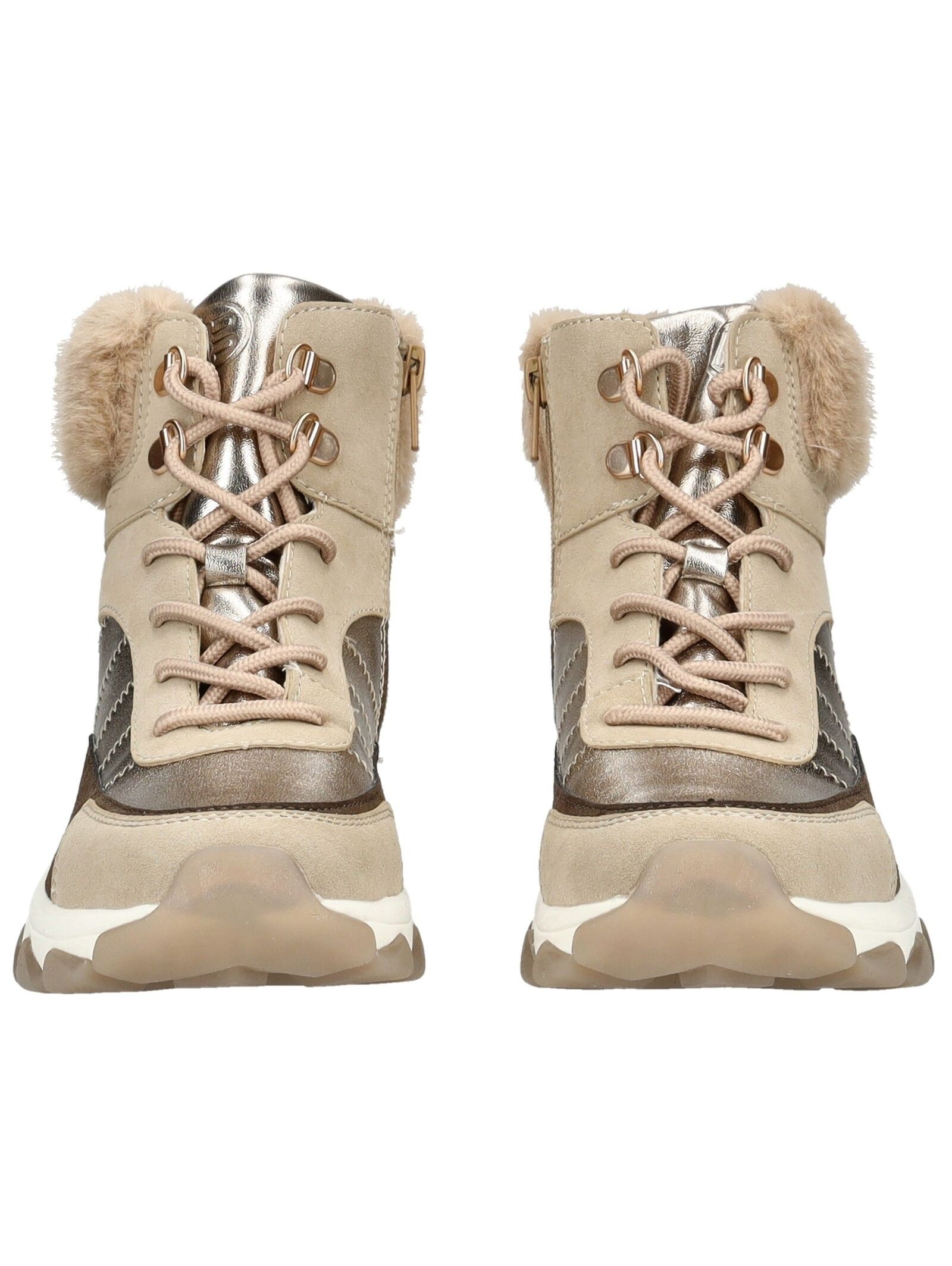 BAGATT Schnürstiefelette »BAGATT Stiefelette Lederimitat/Textil«