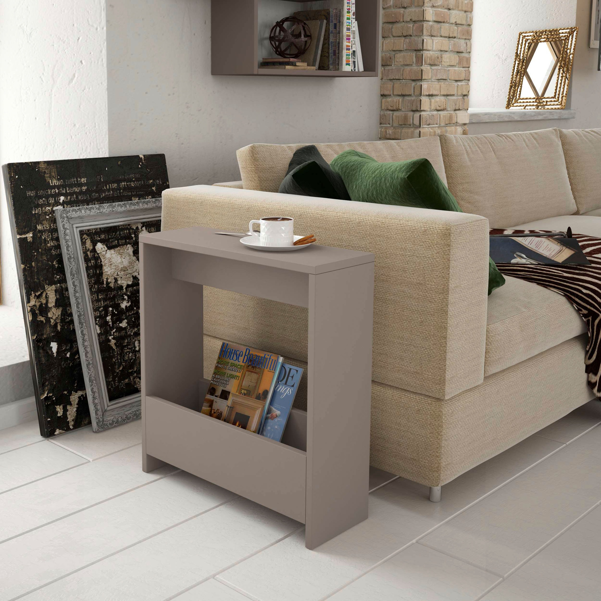 Decortie Beistelltisch »SIMPI BEISTELLTISCH«, (Packung, 1 St.), Leichte Montage, Lagerung, Platzsparend