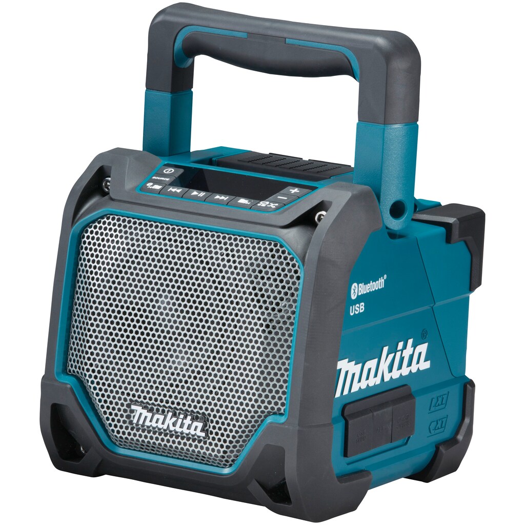 Makita Bluetooth-Lautsprecher »DMR202«, mit Netzteil, ohne Akku und Ladegerät