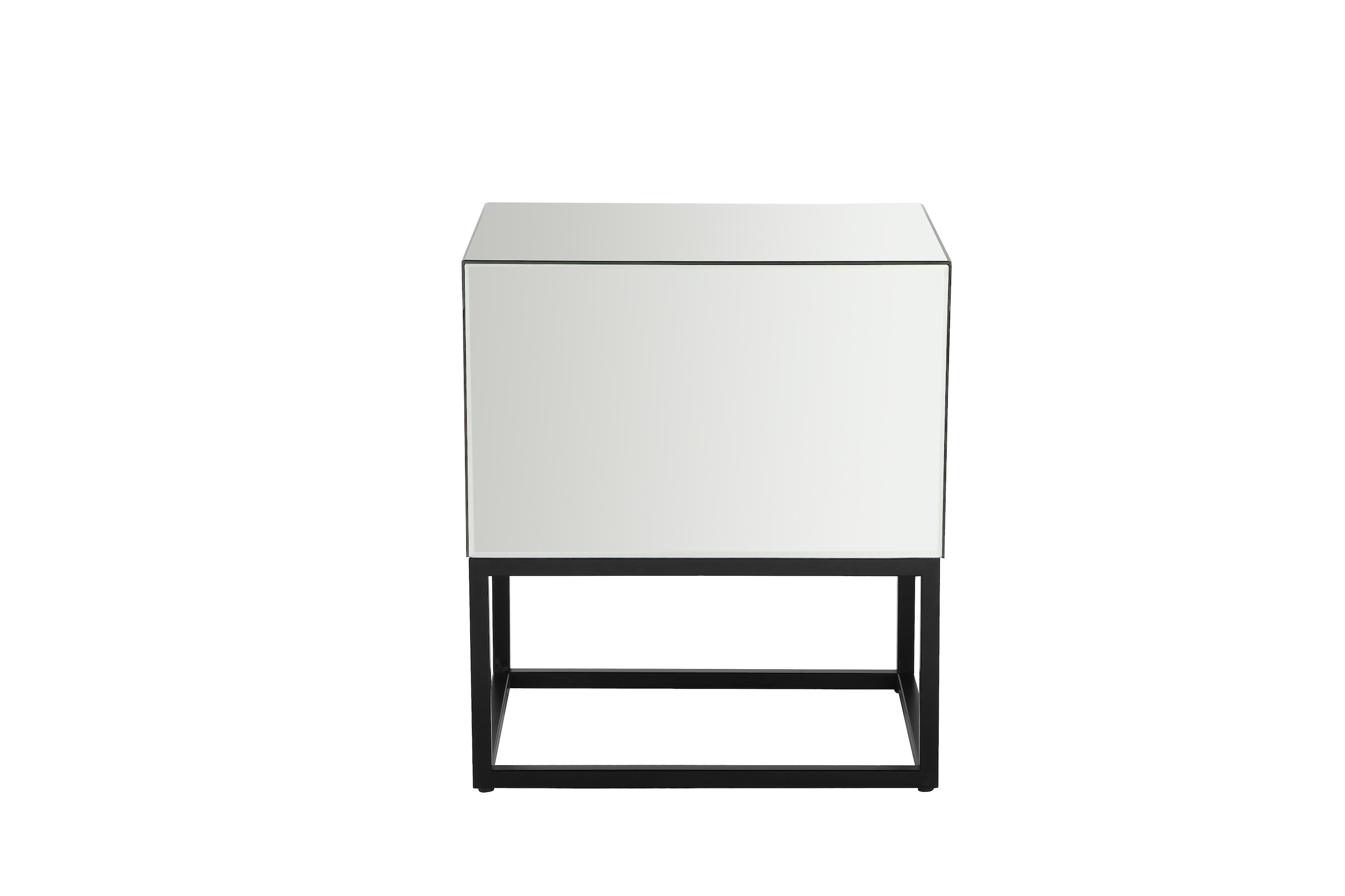 Guido Maria Kretschmer Home&Living Nachttisch »Aren«, Verspiegelt, Breite 50 cm