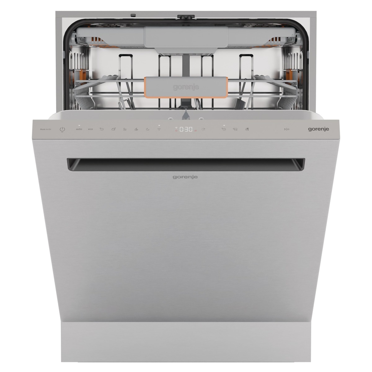 GORENJE Unterbaugeschirrspüler »GU673A65X«, 16 Maßgedecke, TotalDry - auto. Türöffnung