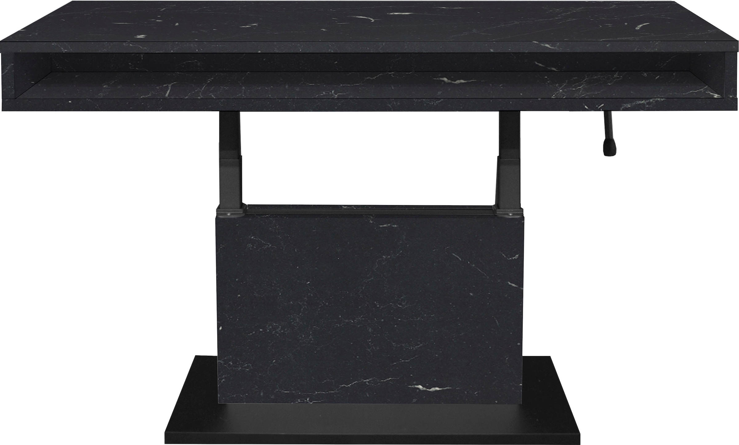 Mäusbacher Couchtisch »Lift Couchtisch«, höhenverstellbar von 59-78 cm, Breite 110 cm, Metallgestell