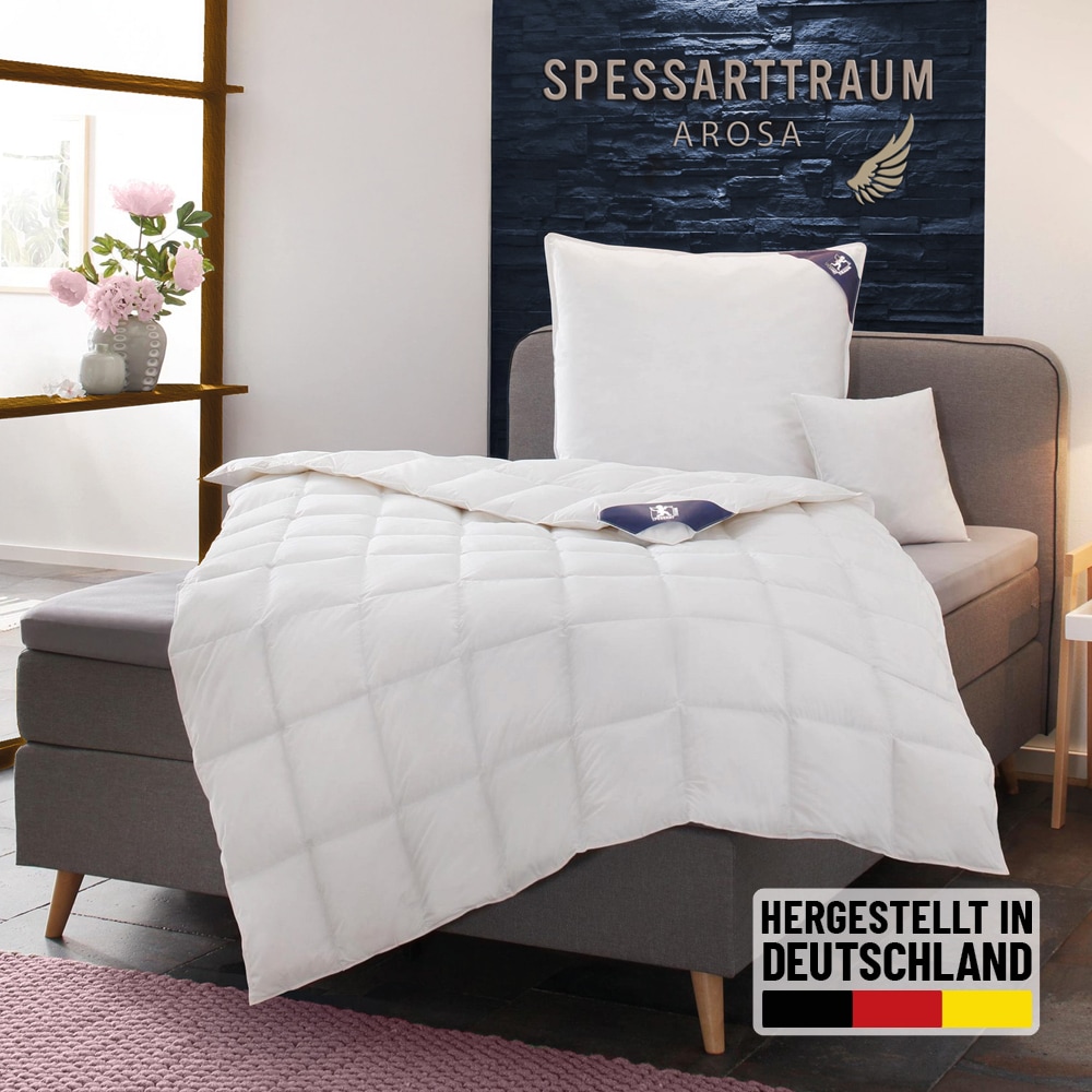 SPESSARTTRAUM Daunenbettdecke »Arosa Bettdecke min 135x200 cm & weitere Grö günstig online kaufen