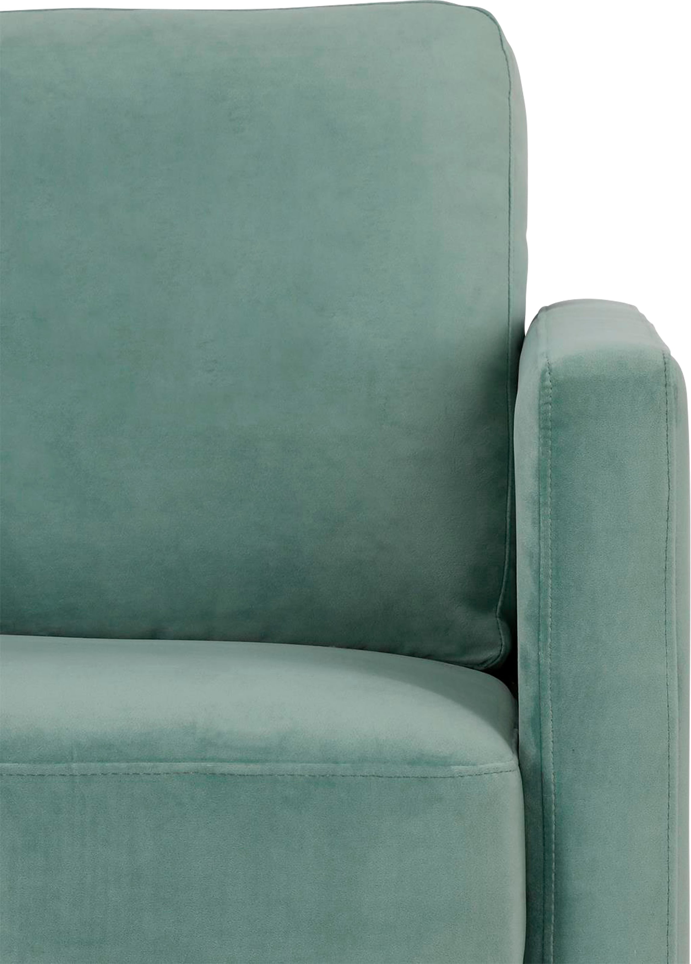 CosmoLiving by Cosmopolitan 3-Sitzer »Highland« pflegeleichter Veloursbezug, Sitz und Rücken gepolstert, Sitzhöhe 46cm