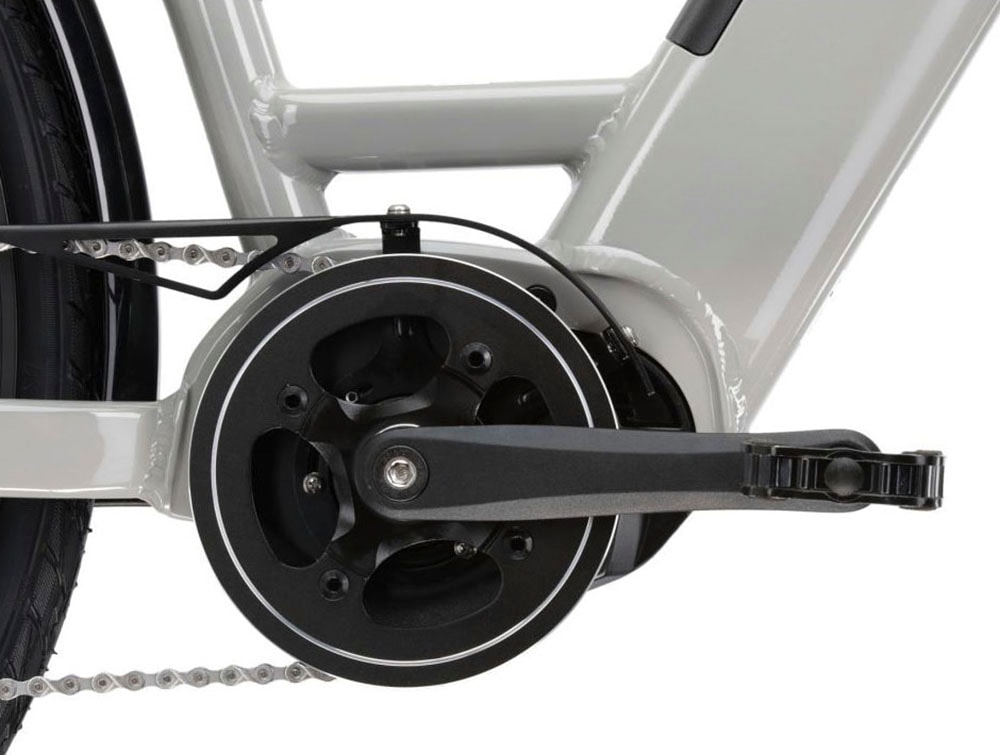 Kross E-Bike »E-Trekkingrad Trans Hybrid LS 2.0 28 Zoll grau«, 8 Gang, Shimano, ALTUS M310, Mittelmotor 250 W, Pedelec, Elektrofahrrad für Damen und Herren