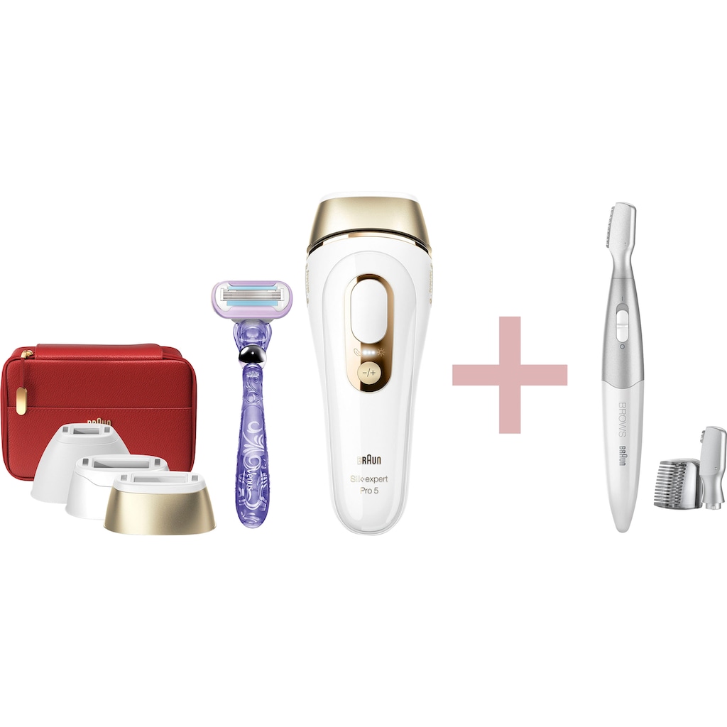 Braun IPL-Haarentferner »HERO, Silk-Expert Pro 5 PL5267«, 400.000 Lichtimpulse