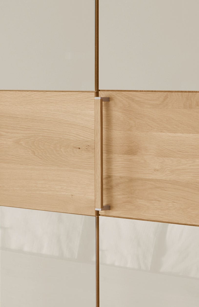 WIEMANN Drehtürenschrank »Kiruna« mit Champagnerglas