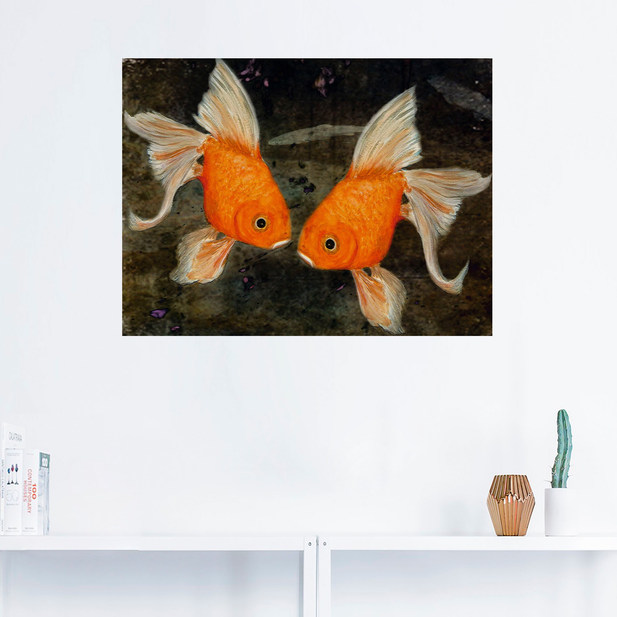 Artland Wandbild »Turtelfische«, Wassertiere, (1 St.), als Leinwandbild, Poster, Wandaufkleber in verschied. Größen