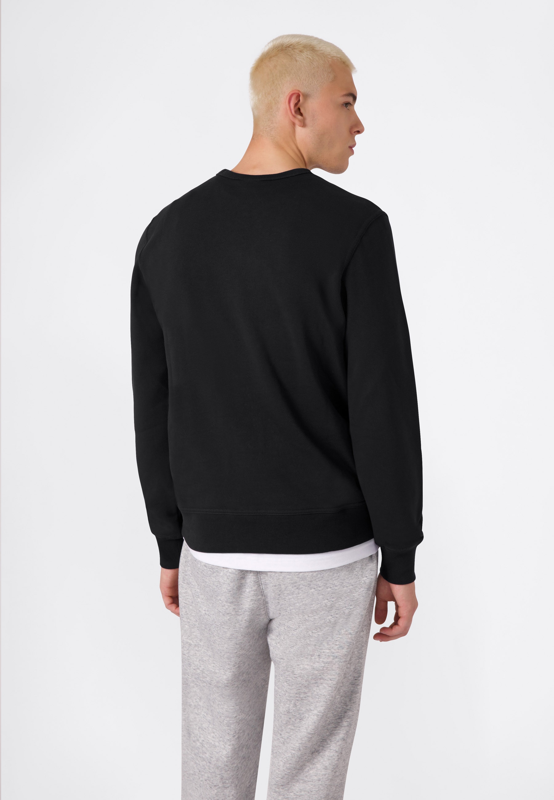Champion Sweatshirt »ICONS CONTRAST Fleece Crewneck Sweatshirt«, mit Crewneck-Ausschnitt, aus Baumwolle und Polyester
