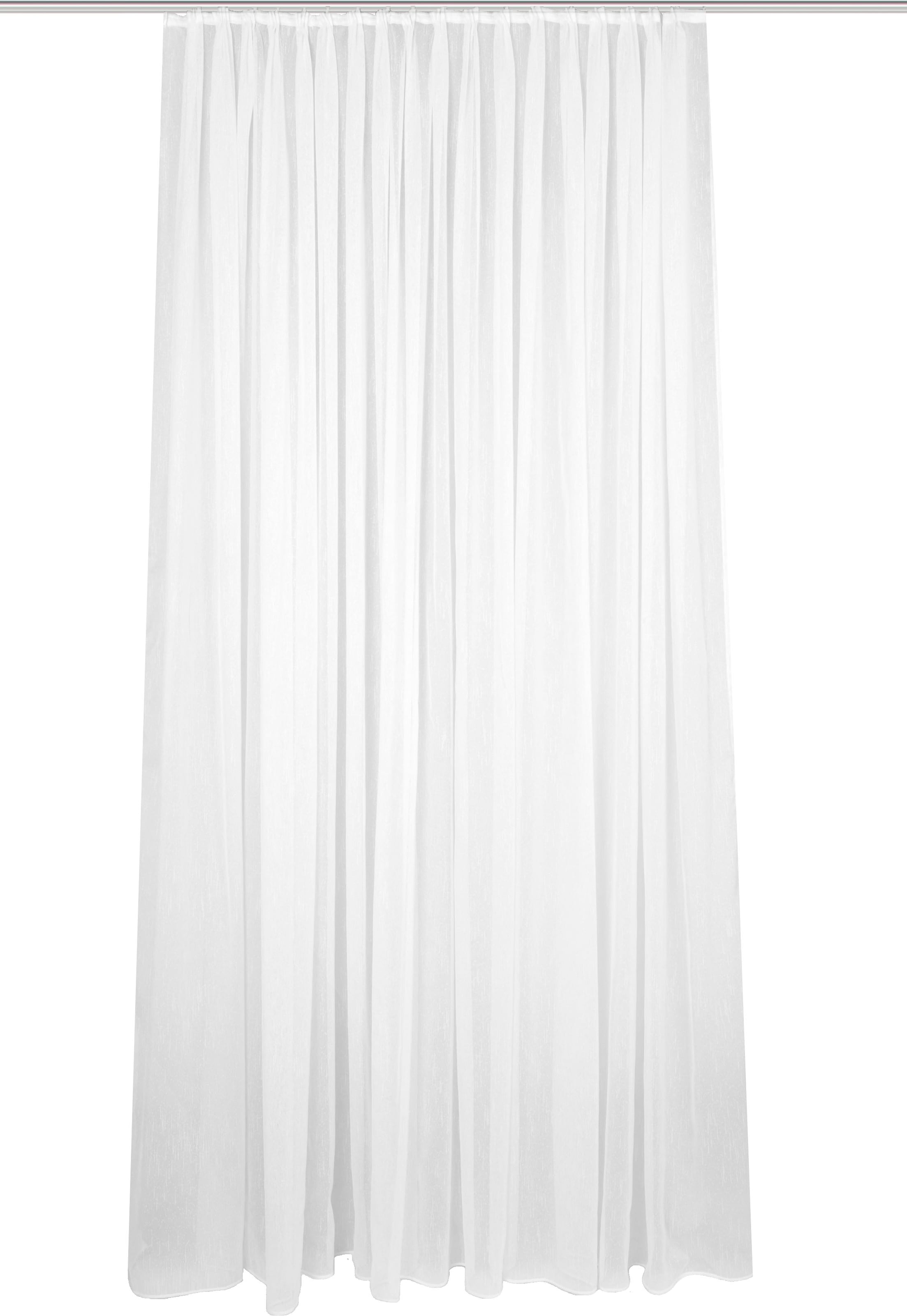 Home Basics Gardine »FLAMIO«, (1 St.), Fertigstore Flammgarn