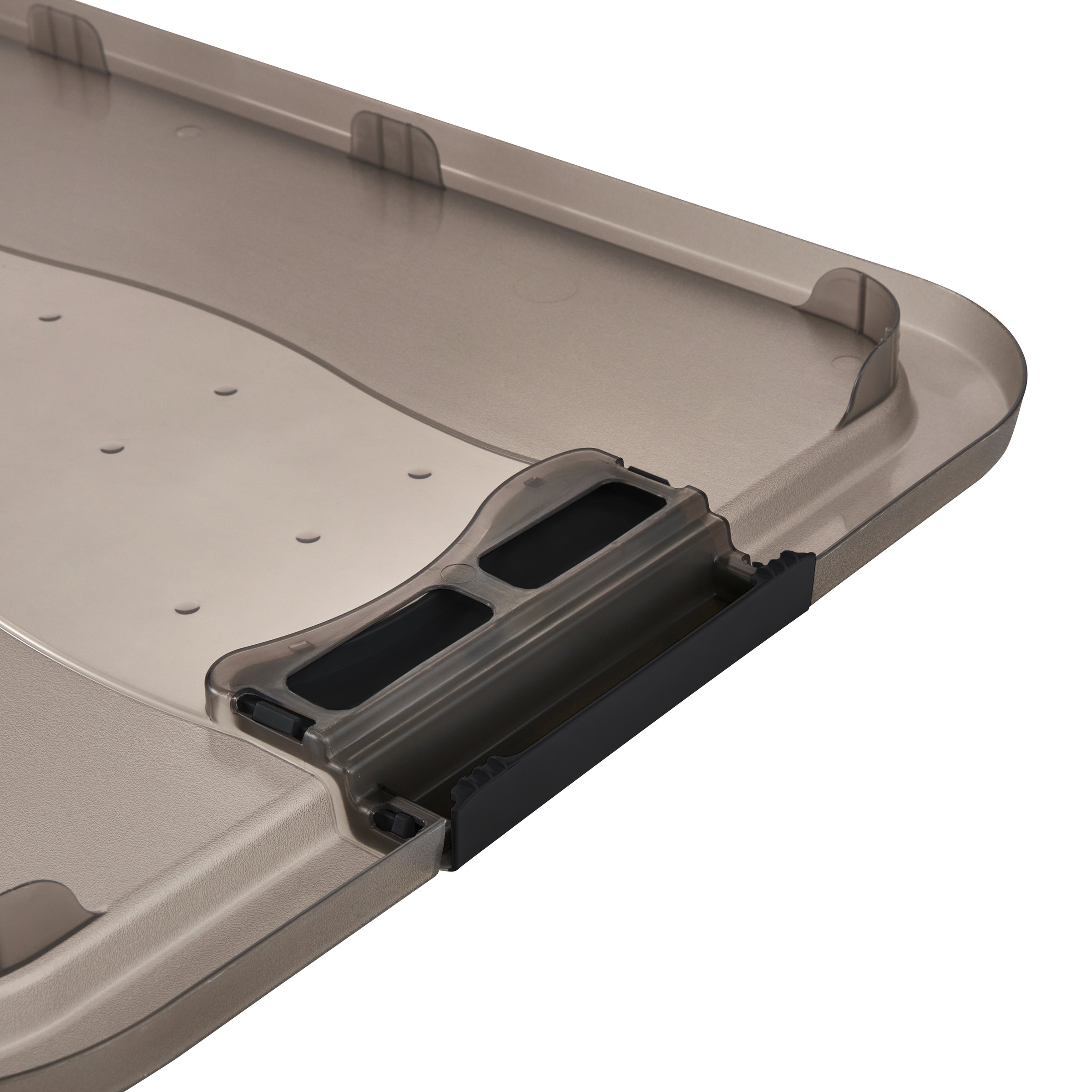 keeeper Aufbewahrungsbox »Cornelia, 2er Set, 28 L, 59 x 39 x 19,5 cm« durch Clips verschließbar, Griffe am Boden