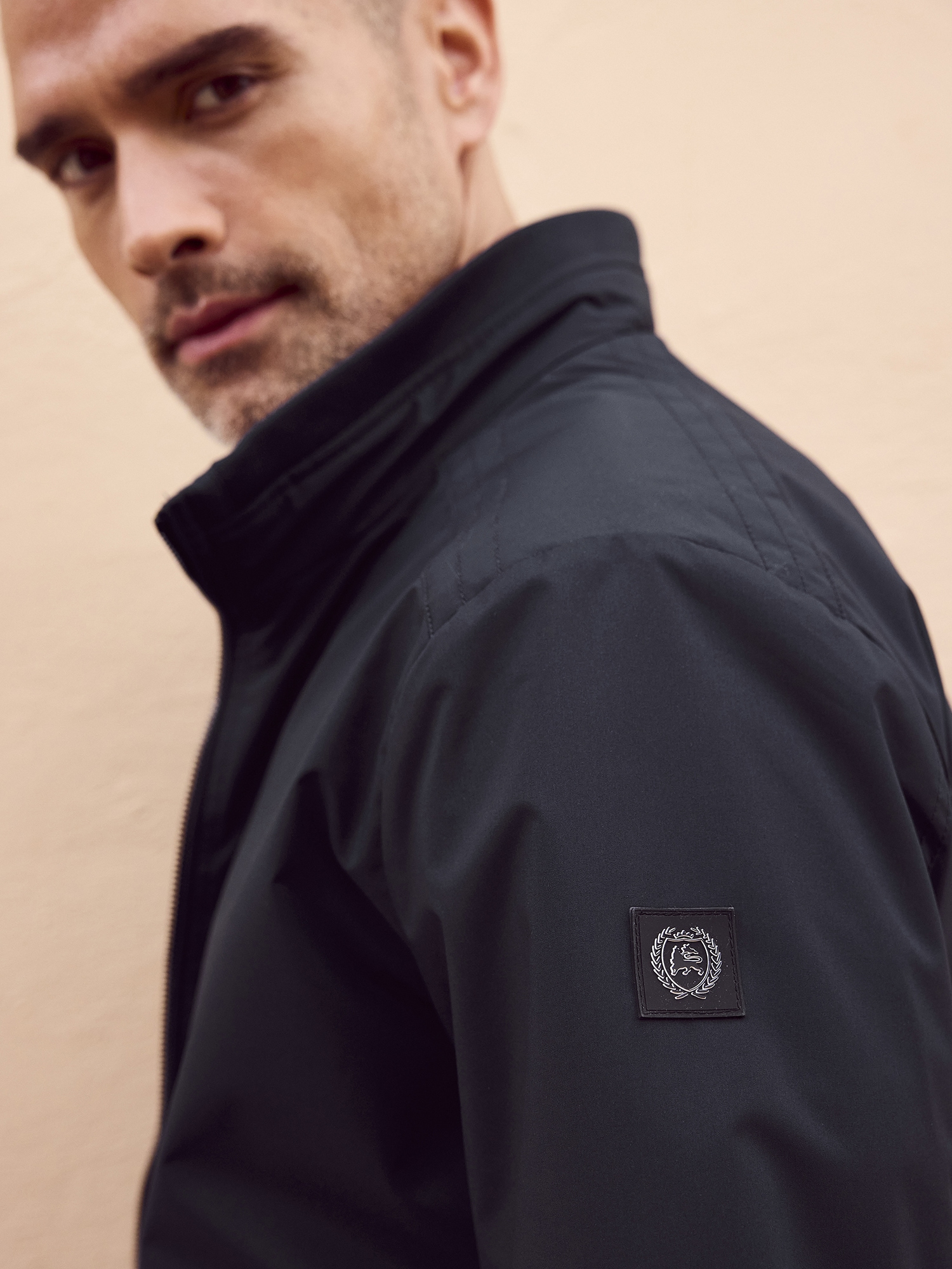 LERROS Blouson »LERROS Wind- und wasserabweisender Herren Blouson«, ohne Kapuze, Wasser- und windabweisend, atmungsaktiv
