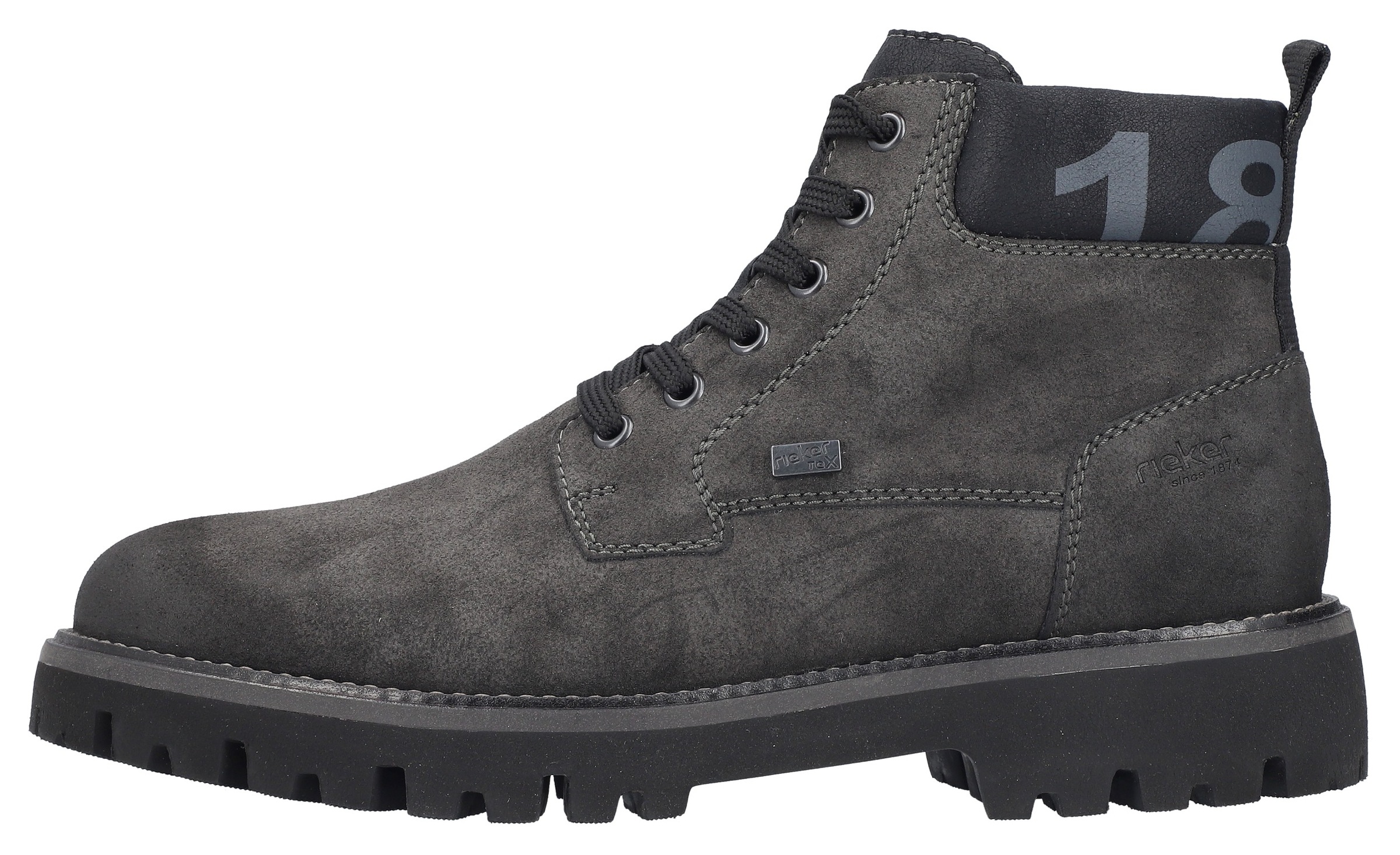 Rieker Winterstiefelette, Winterboots, Outdoorstiefelette mit TEX und Innenreißverschluss