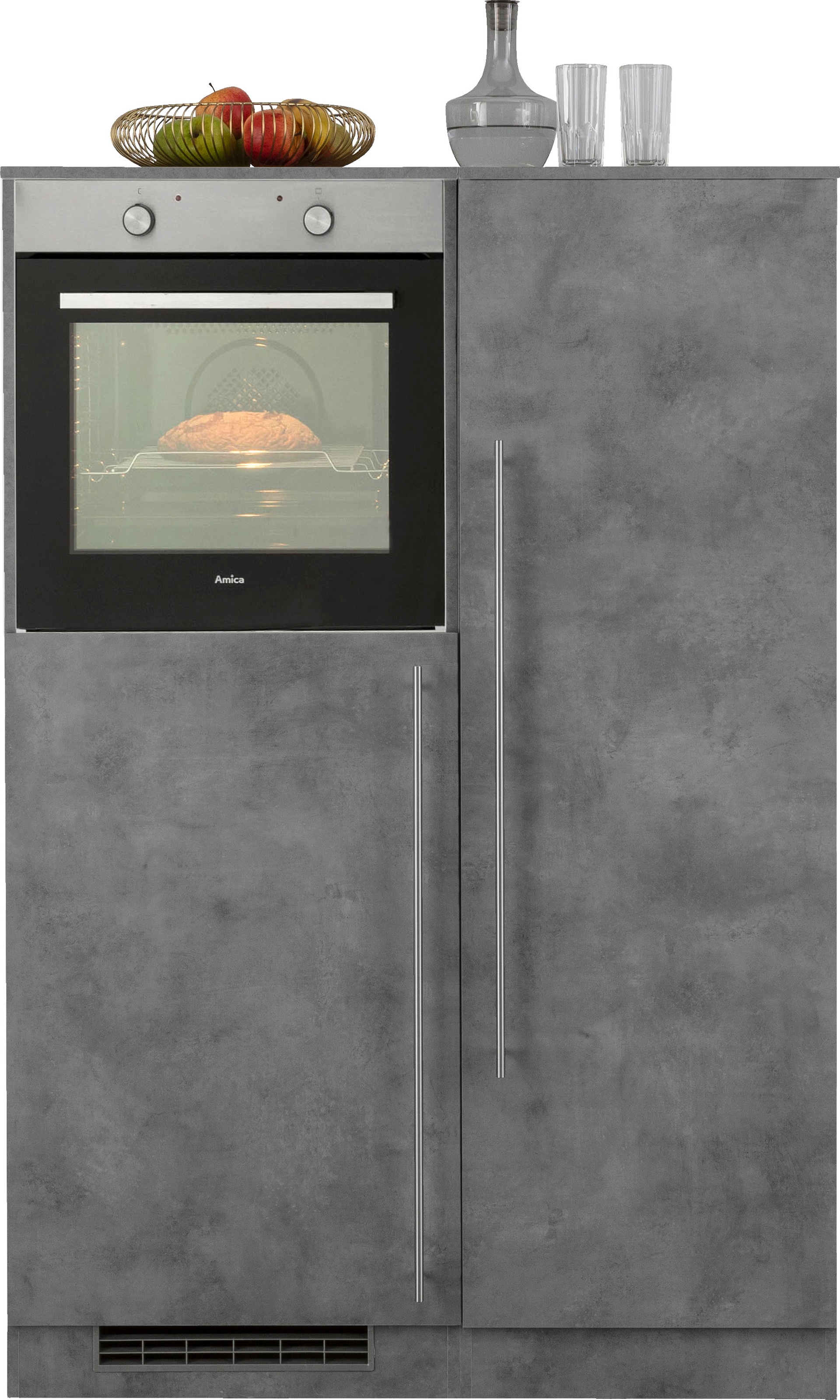 wiho Küchen Küche »Chicago«, Back-/Kühlmodul, wahlweise mit E-Geräten,  Breite 110 cm online kaufen