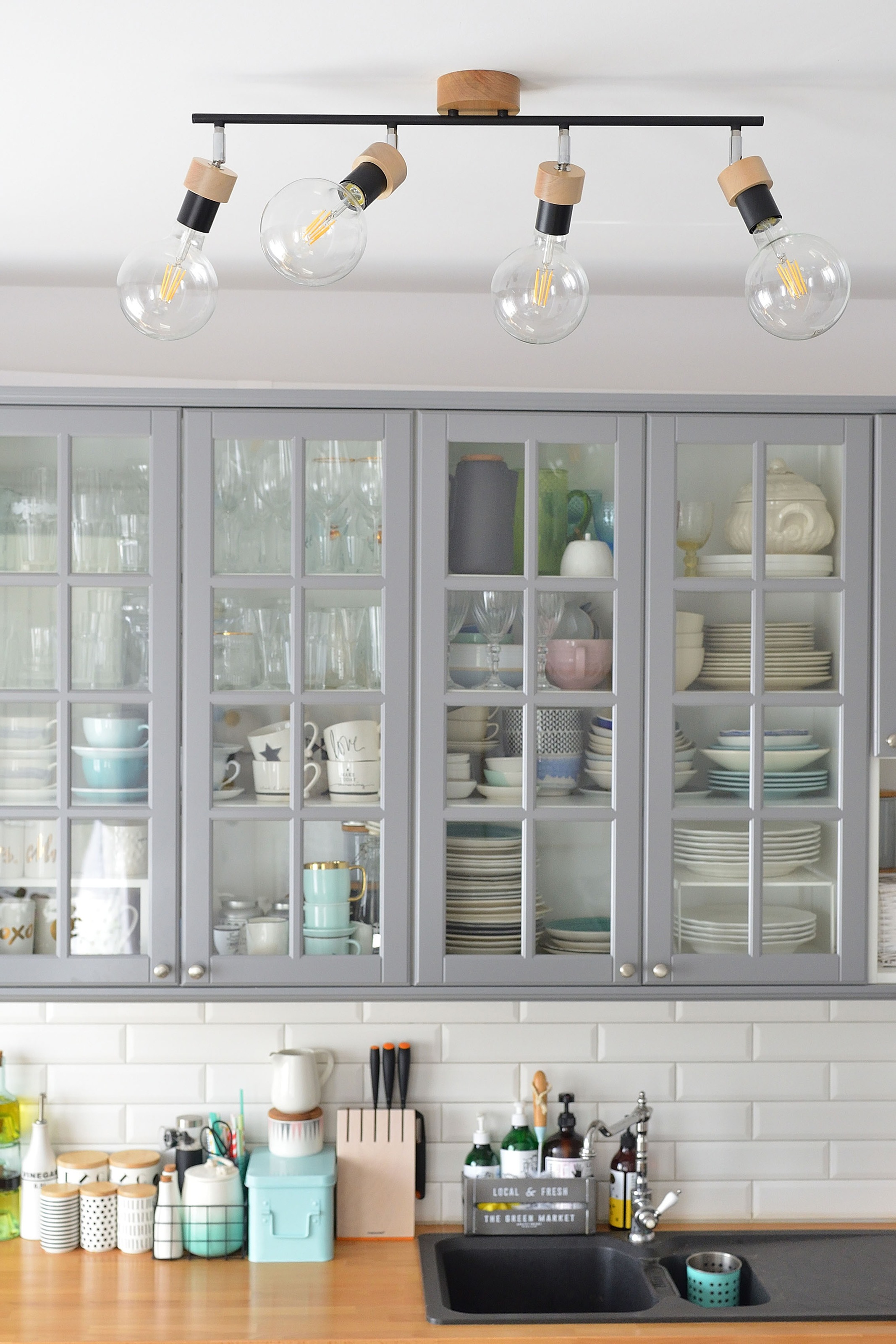 BRITOP LIGHTING Deckenleuchte »MARJOLAINE«, Leuchtmittel E27 | Leuchtmittel wechselbar-ohne Leuchtmittel, Bewegliche Spots, aus Eichenholz, Nachhaltig mit FSC®-Zertifikat