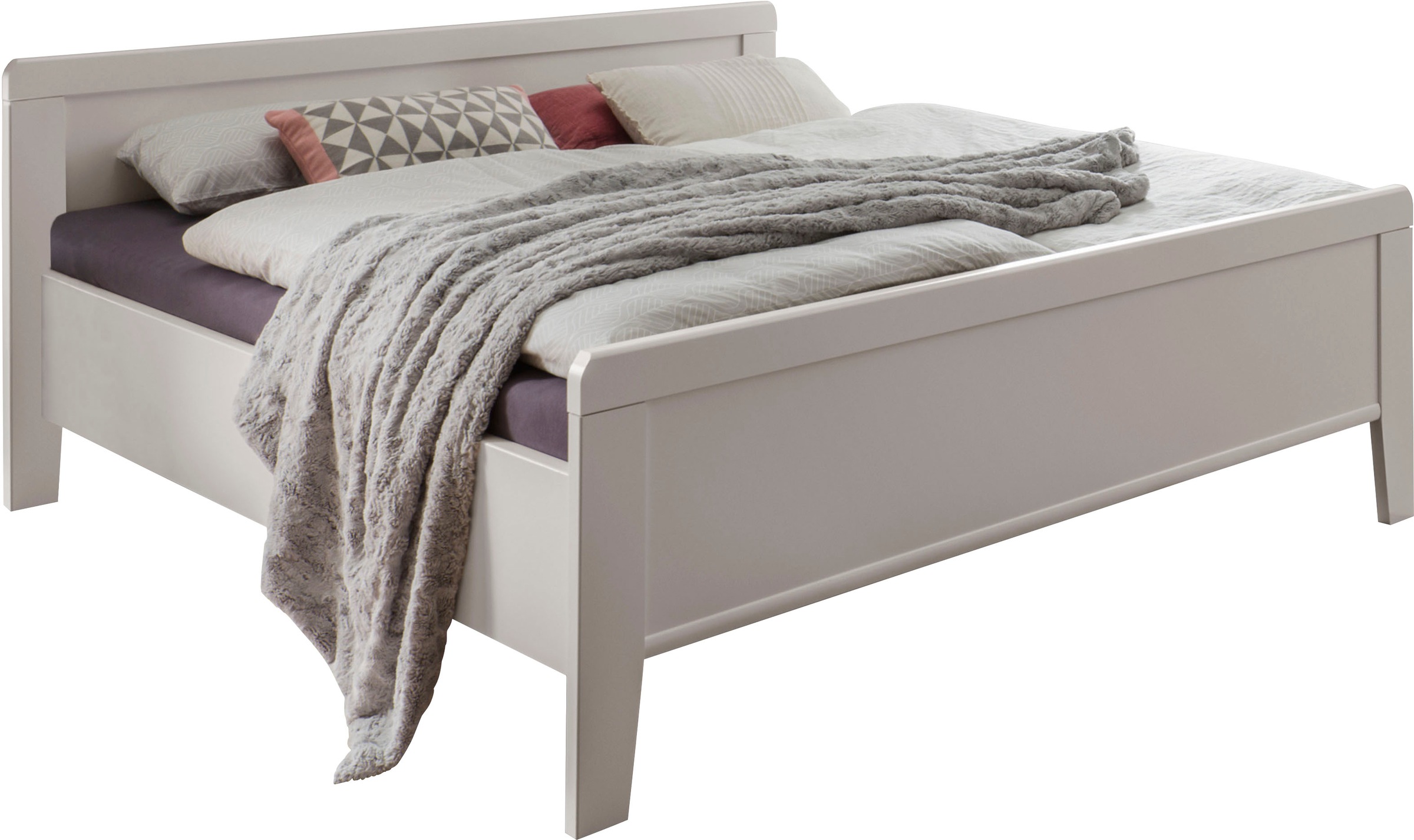 2. Bild von WIEMANN Bett »Bern«, mit 4 Stollenfüßen, 4-fach Liegehöhenverstellung und Holzkopfteil