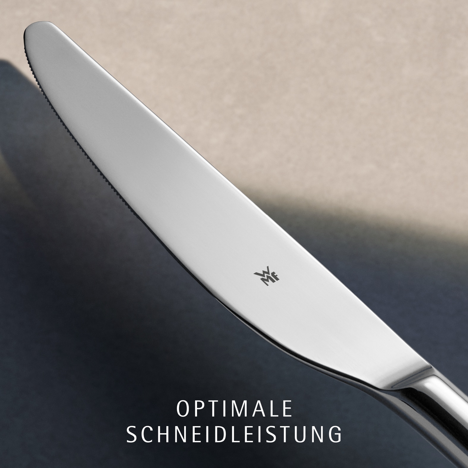 WMF Besteck-Set »Miami in eleganter Optik, ergonomische Haptik, Wellenschliff-Messer« spülmaschinengeeignet, säuregeeignet, hochwertiger Besteckkasten