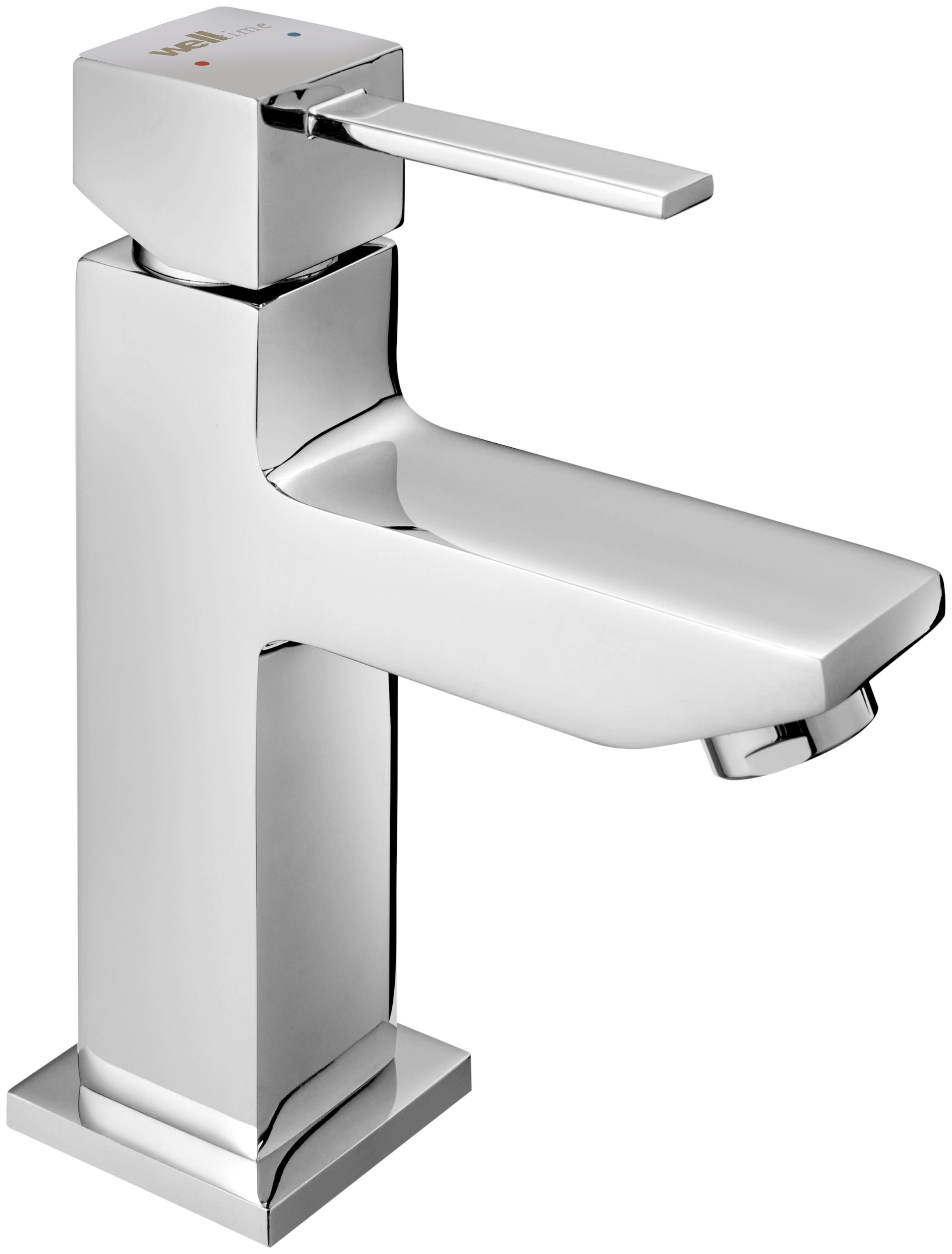 welltime Waschtischarmatur »Trento«, wassersparende Eco-Click-Funkt,inkl. P günstig online kaufen