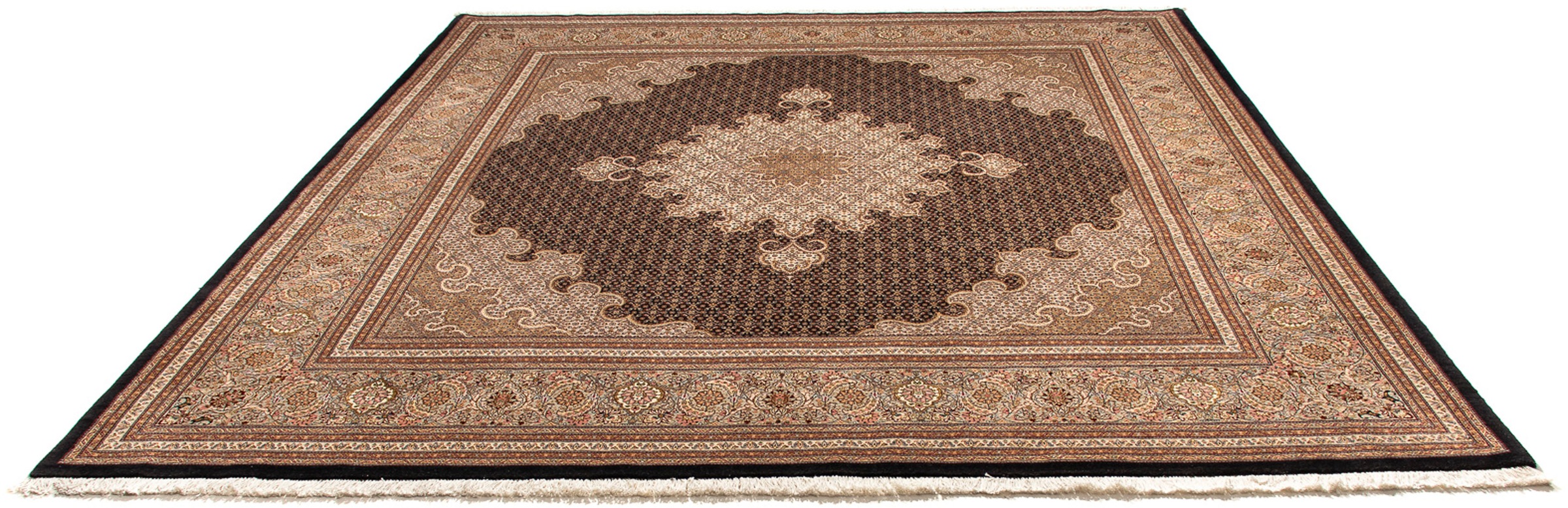 morgenland Orientteppich »Perser - Täbriz - 270 x 252 cm - dunkelblau«, rec günstig online kaufen