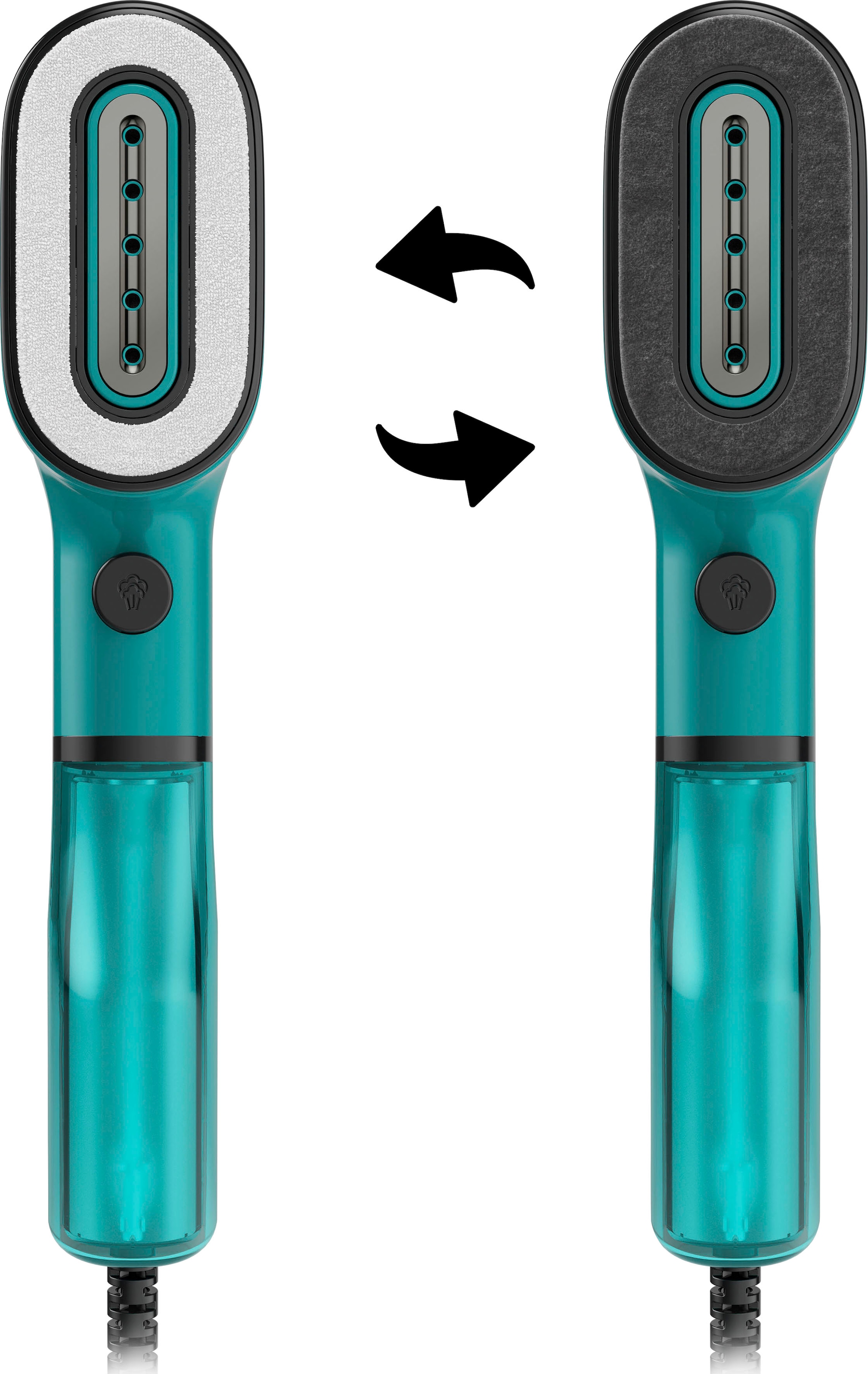 Tefal Dampfbürste »Pure Pop«, 1300 W, entfernt bis zu 99,99% der Viren/Bakterien/Keime