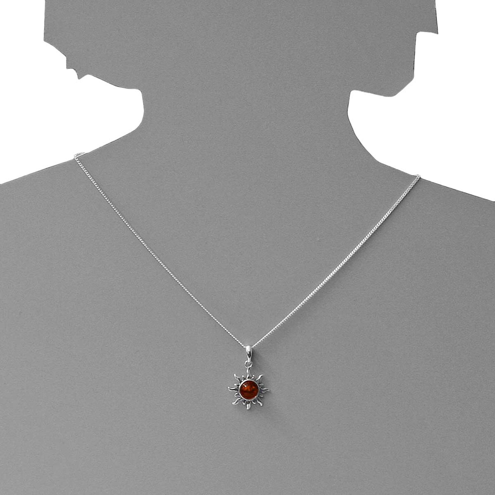 OSTSEE-SCHMUCK Kettenanhänger »Ostsee-Schmuck Anhänger Sonne 20 mm Anhänger Sonne 20 mm« 1 Stk. tlg.