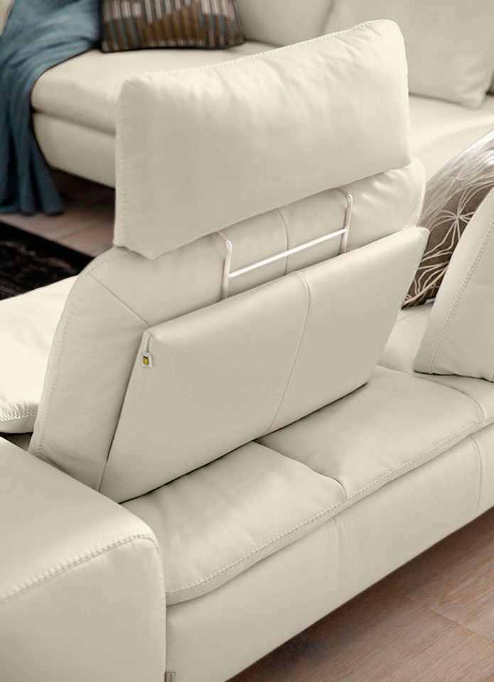 W.SCHILLIG Ecksofa »valentinoo, Designsofa, elegant und bequem, L-Form«, (Set), mit Sitztiefenverstellung, Breite 318 cm
