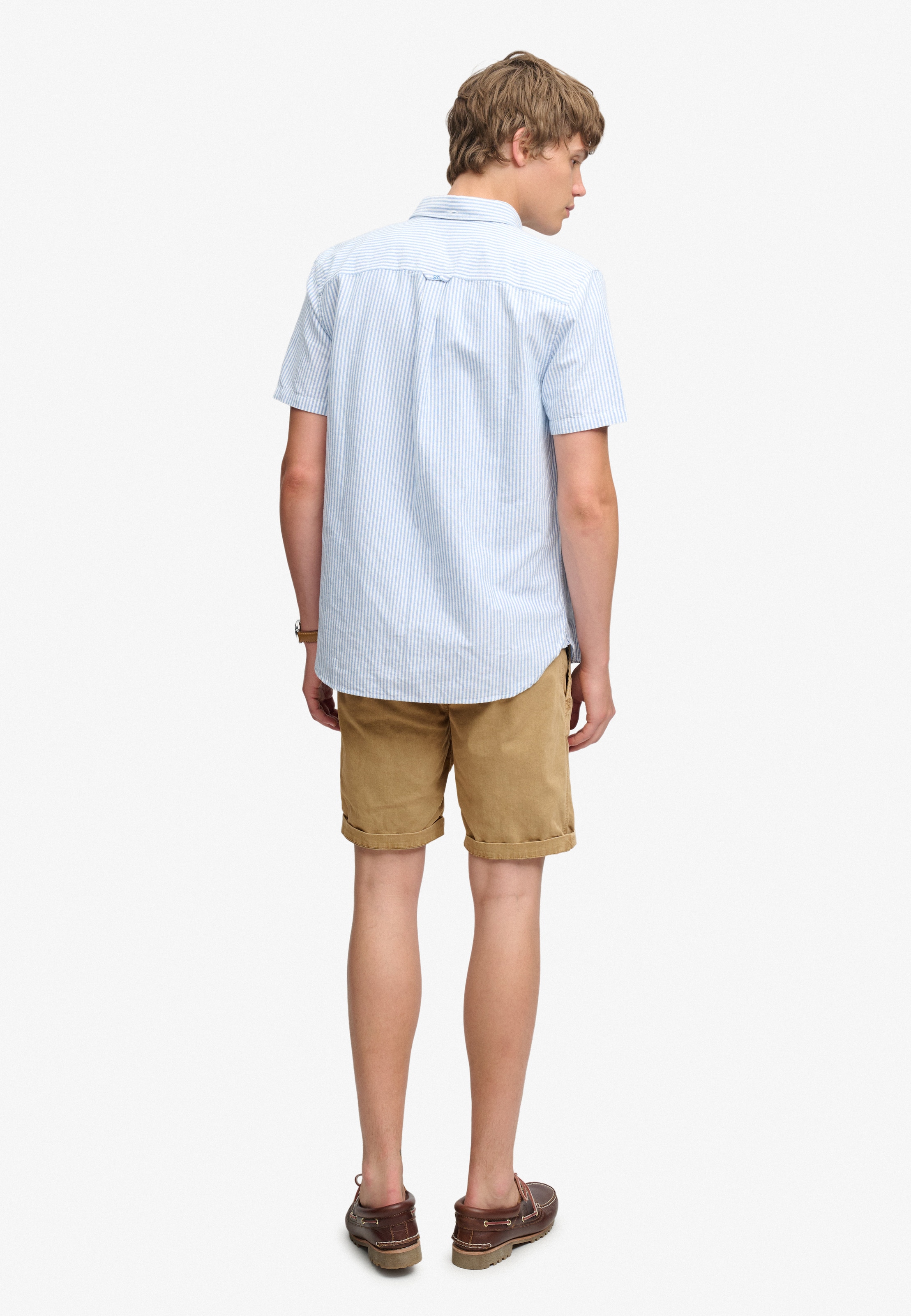 Superdry Chinoshorts »UTILITY CHINO SHORT«  mit Baumwollmischung, Relaxed Fit, knielang, aus Webmaterial