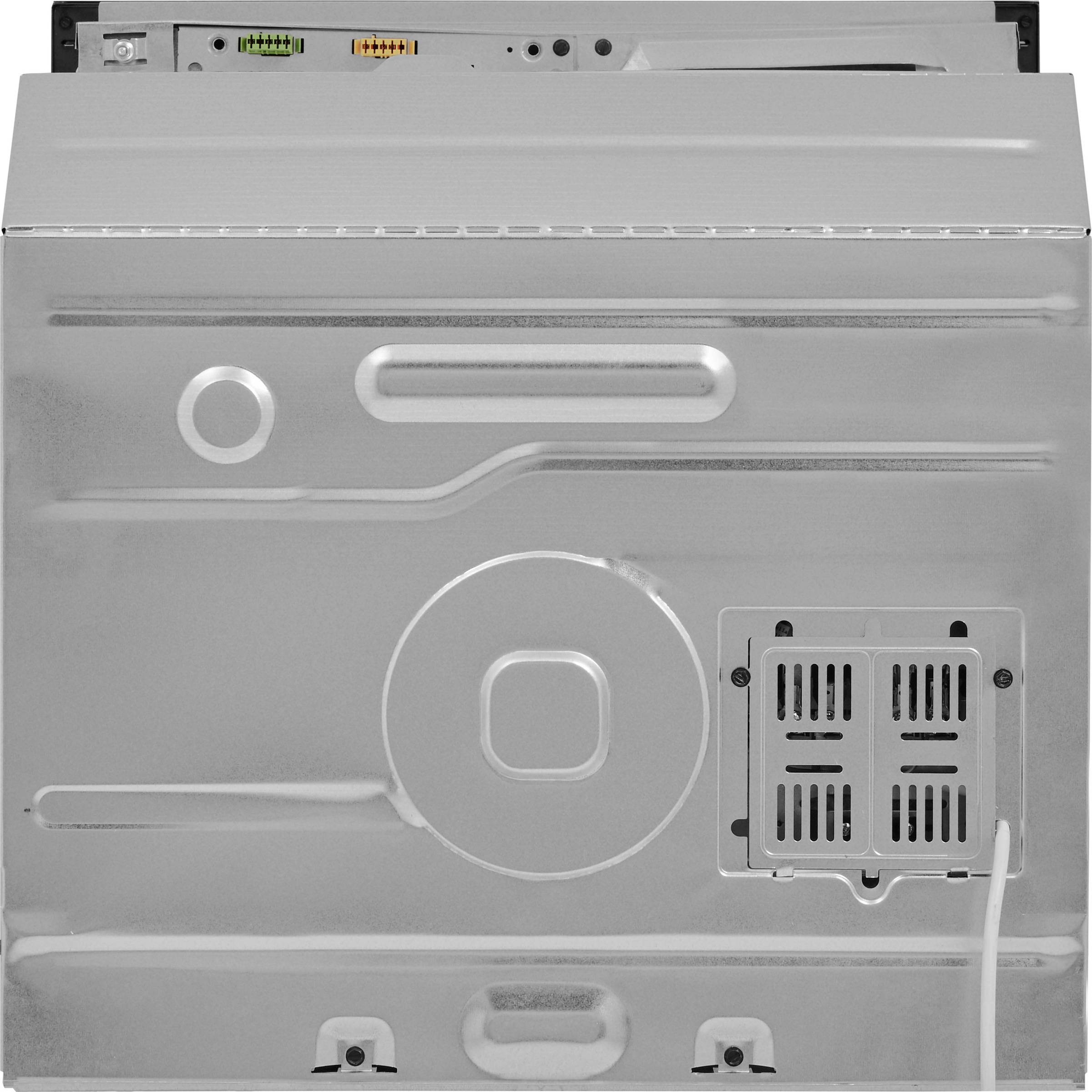 BAUKNECHT Elektro-Herd-Set »HEKO P300«, mit 2-fach-Teleskopauszug, Pyrolyse-Selbstreinigung, PowerHeißluft