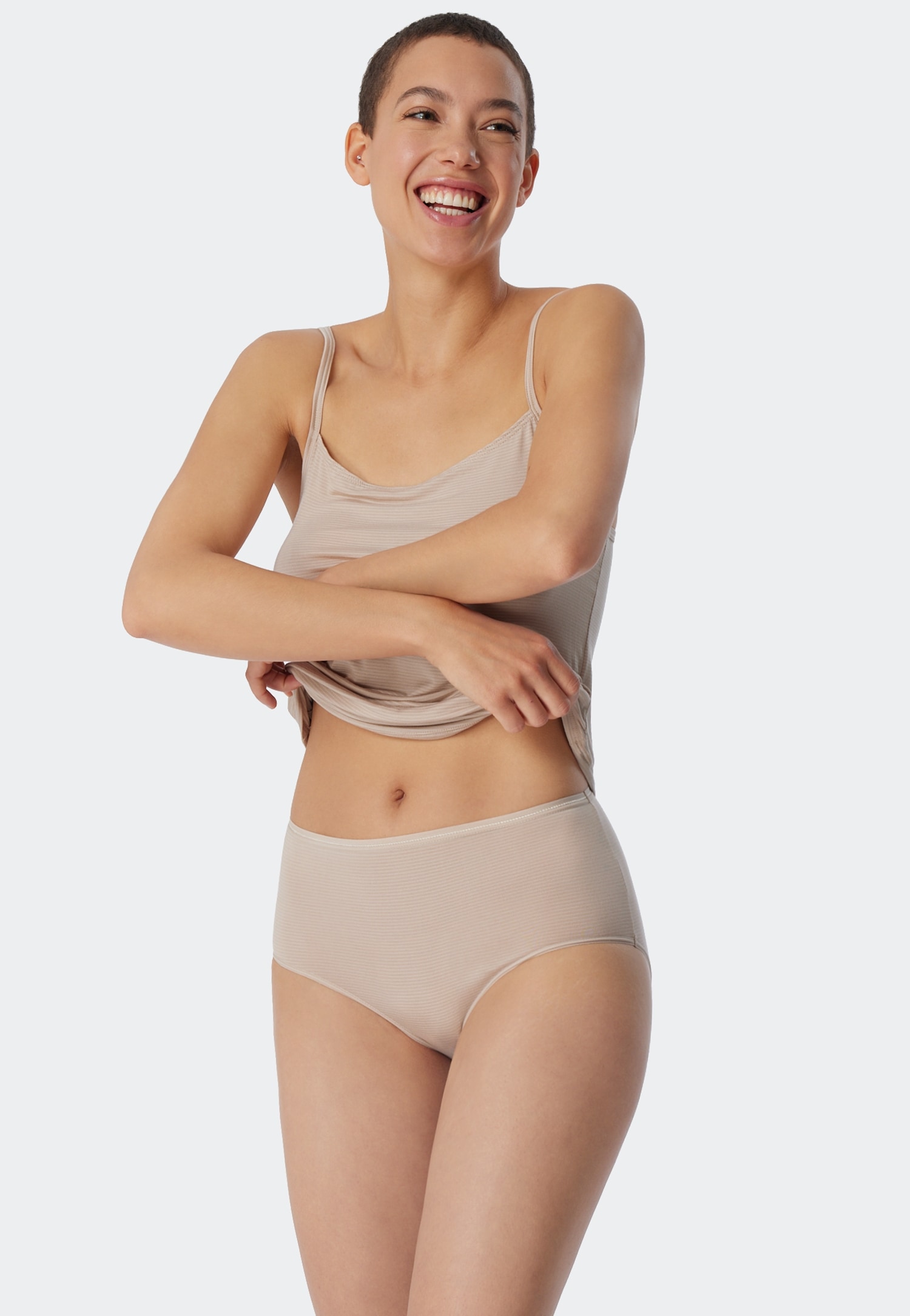 Schiesser Midislip »"Modal Essentials"«, (2er Pack), Glanzgarn-Details, weicher Bund, Basic