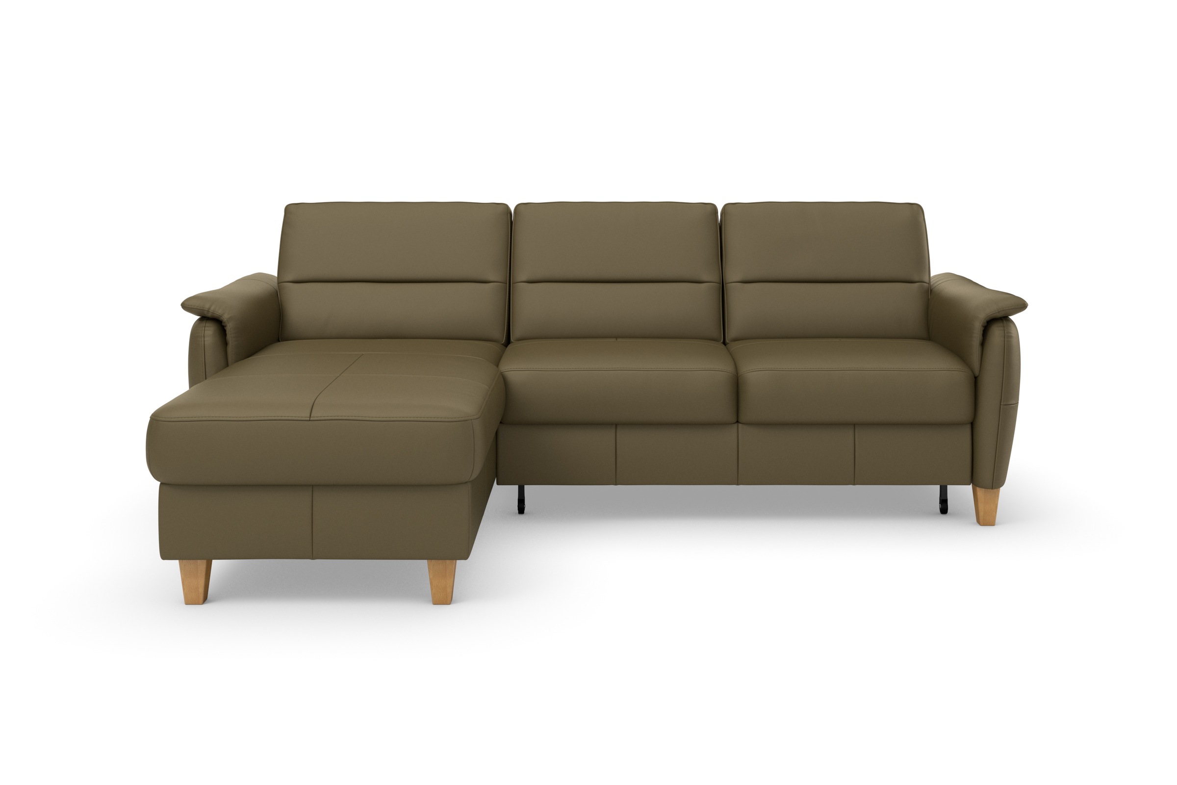 Home affaire Ecksofa »Palmera L-Form«, Federkern, wahlweise mit Bettfunktio günstig online kaufen