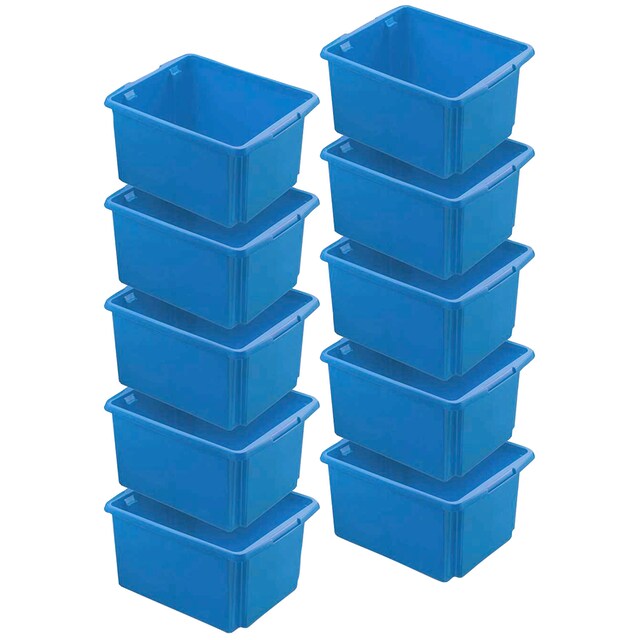 Aufbewahrungsbox, (Set, 10 St.), BxTxH: 36x45,5x24,5 cm