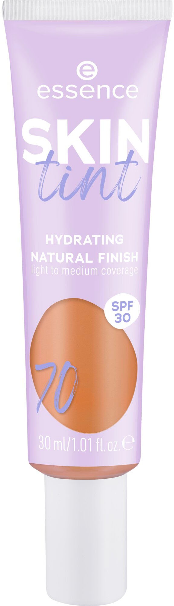 Essence Foundation »SKIN tint«, (3er Pack), mit veganen Inhaltsstoffen