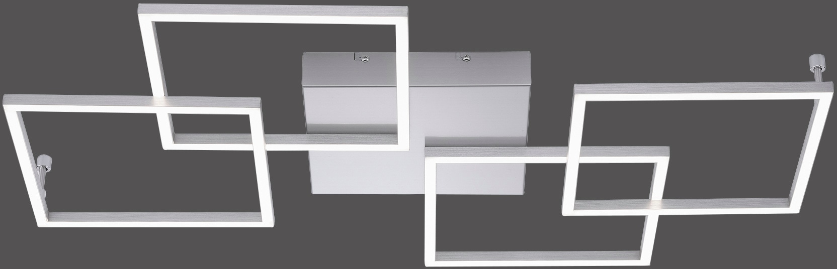 Paul Neuhaus LED Deckenleuchte »Inigo«, 4 flammig, Leuchtmittel LED-Board | LED fest integriert, Stufenlos dimmbar über vorhandenen Wandschalter