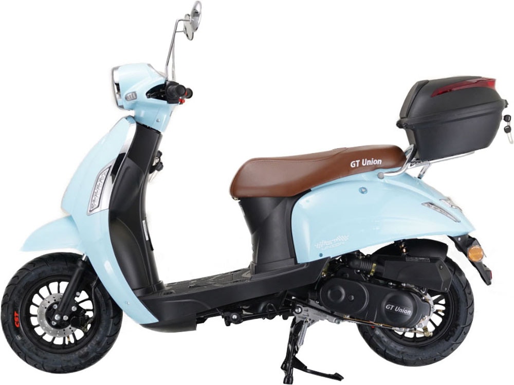 GT UNION Motorroller »Massimo 25«, 49,5 cm³, 25 km/h, Euro 5, 2,7 PS, Luftgekühlter Motor