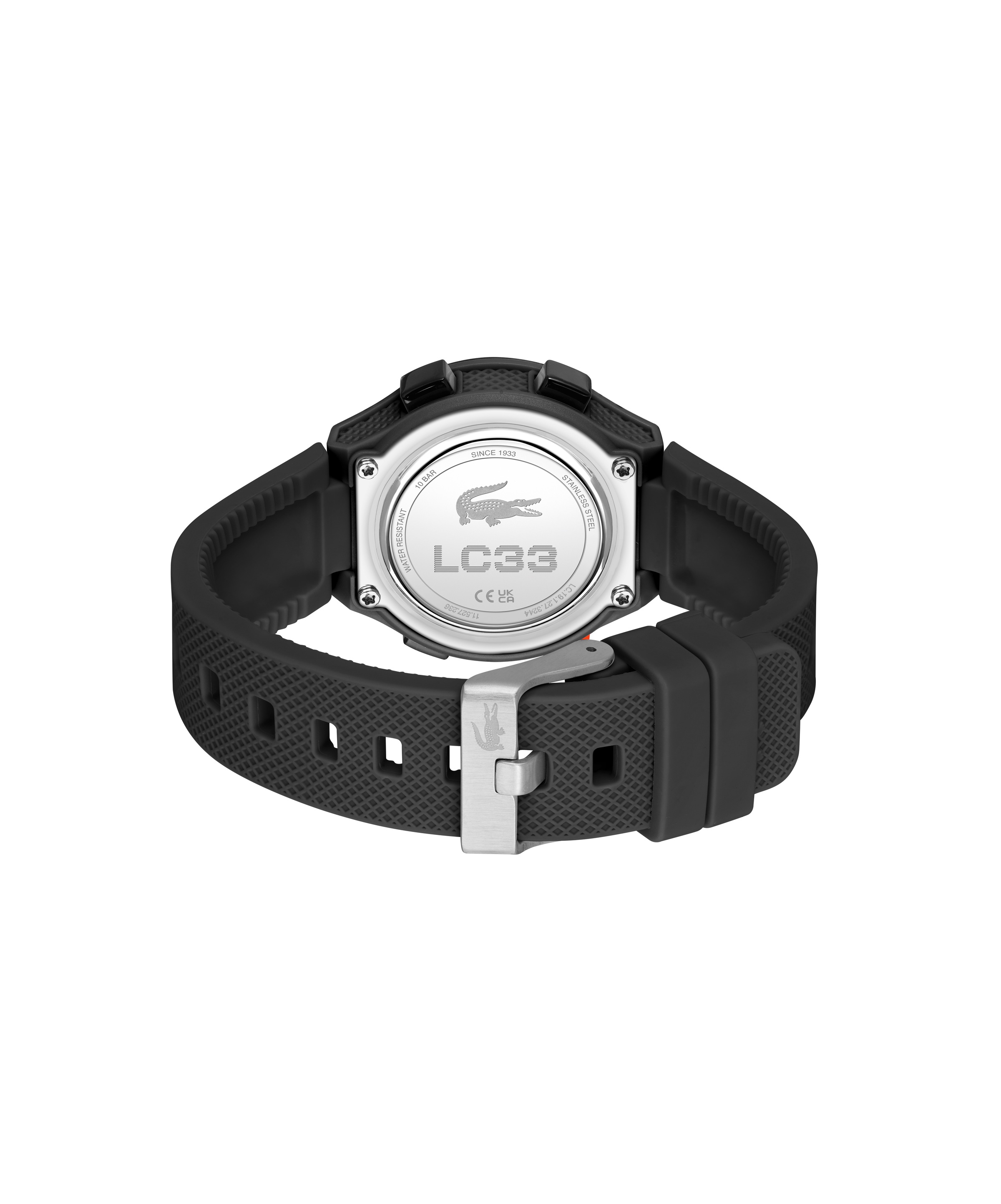 Lacoste Chronograph »LC33 Kids« Quarzuhr, Armbanduhr, Silikonarmband, analog, digital