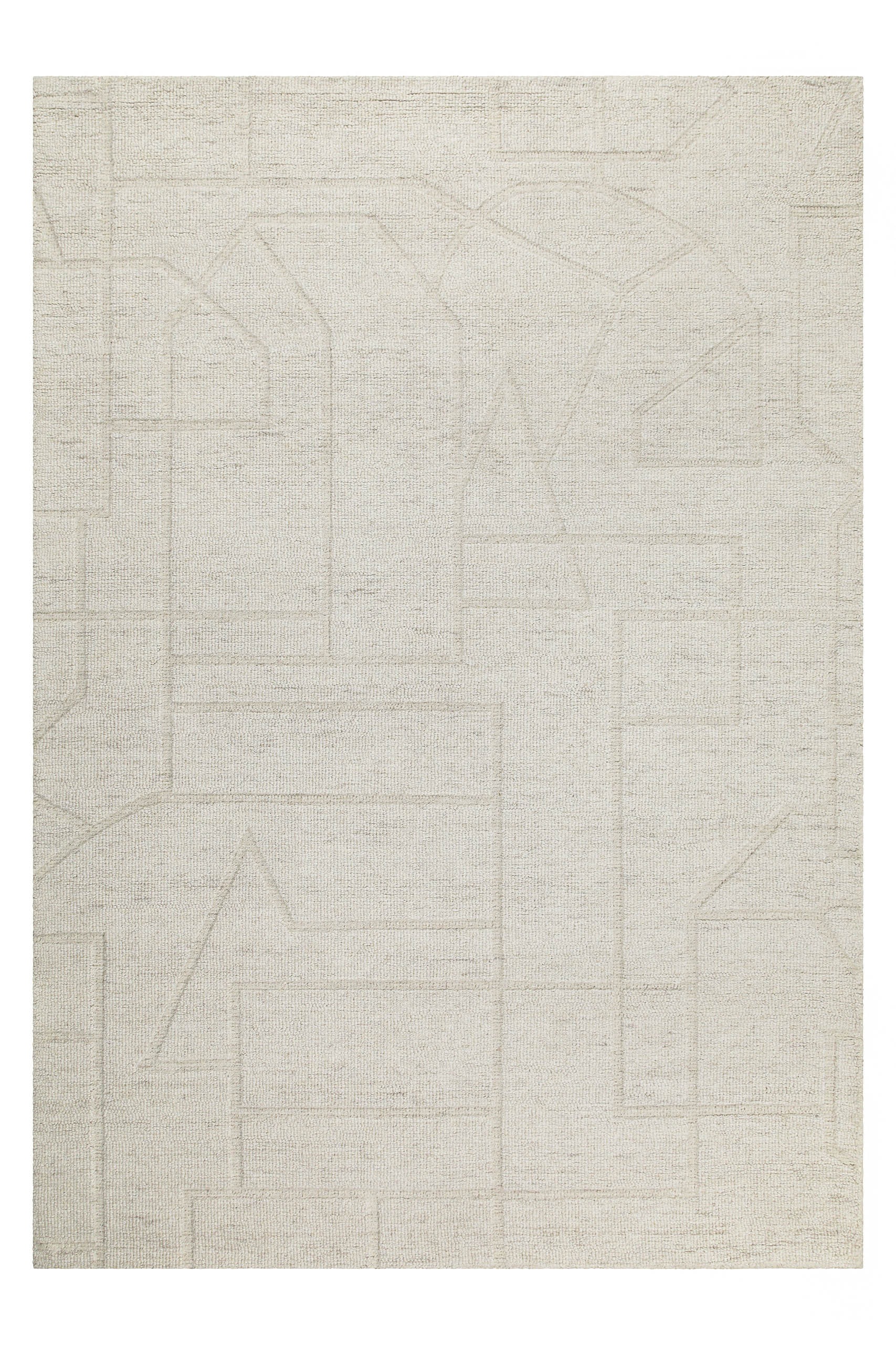 Wecon home Teppich »Hamptons TWENTYEIGHT«, rechteckig, 15 mm Höhe, Läufer, Kurzflor, Wohnzimmer, Schlafzimmer, elegant, robust, Linear