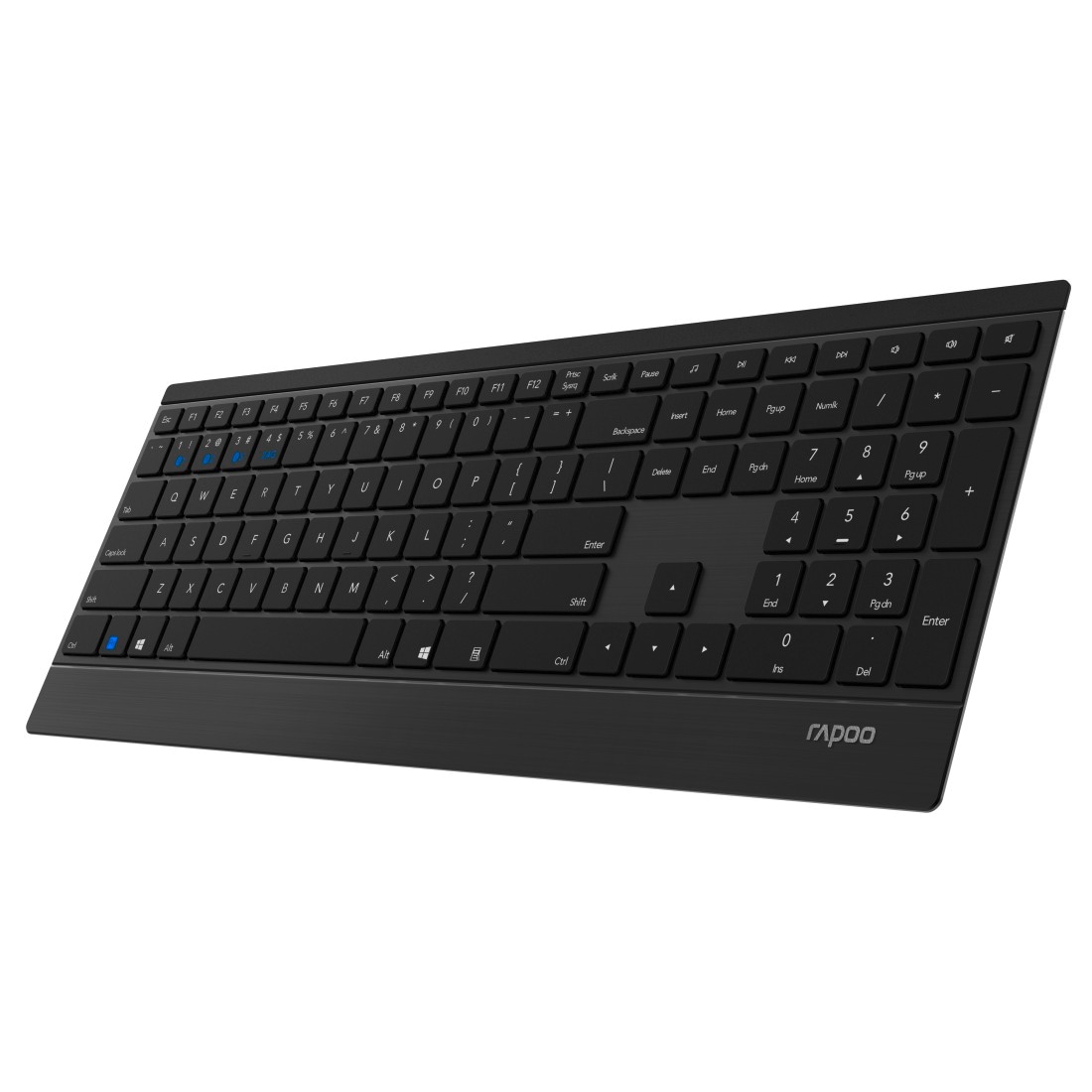 Rapoo Tastatur- und Maus-Set »9500M kabelloses Tastatur-Maus-Set, Bluetooth, 2.4 GHz, 1600 DPI«