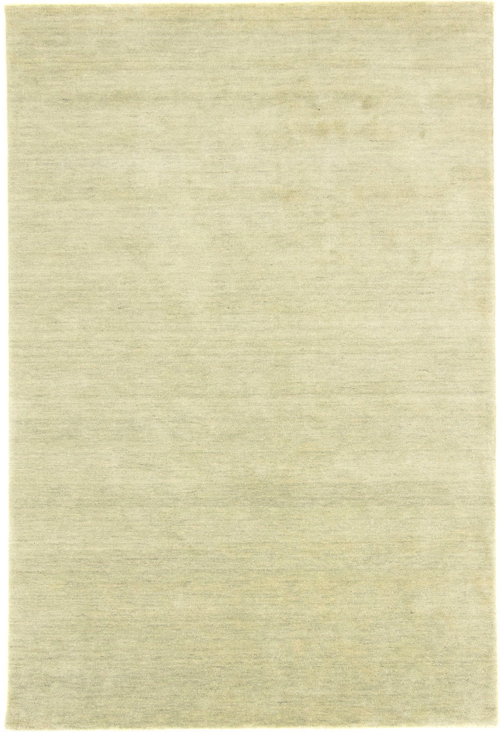 morgenland Wollteppich »Uni - Gabbeh Teppich - Softy«, rechteckig, 1,6 mm Höhe, Gabbeh Optik, Uni Farben, reine Wolle, sehr weicher Flor, Wohnzimmer
