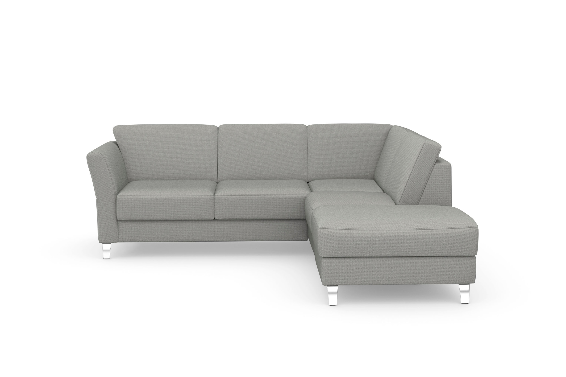 sit&more Ecksofa »Visby L-Form«, Wahlweise mit Bettfunktion und Stauraum, f günstig online kaufen