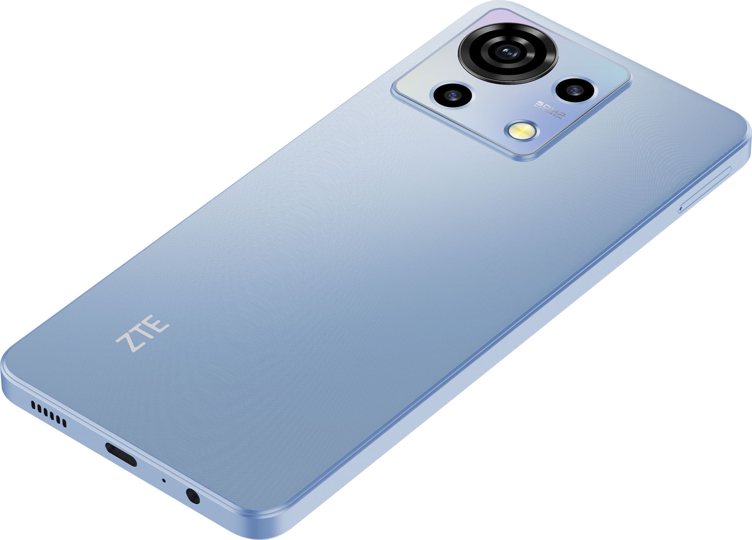 ZTE Smartphone »Blade V50 Vita«, Icy Blue, 17,14 cm/6,75 Zoll, 256 GB Speicherplatz, 50 MP Kamera