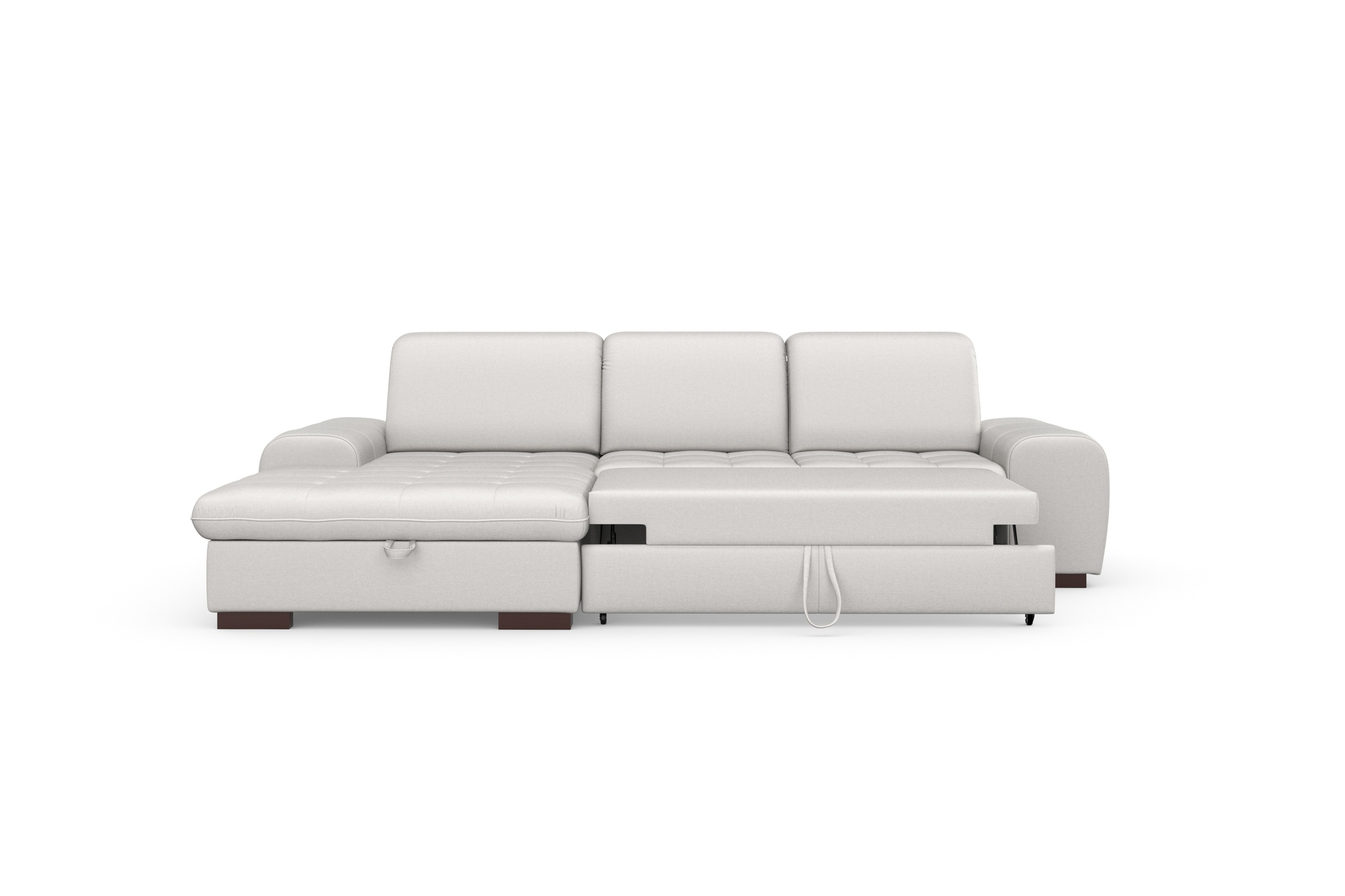 sit&more Ecksofa »Luxor L-Form«, wahlweise mit Bettfunktion, Bettkasten und Kopfteilverstellung