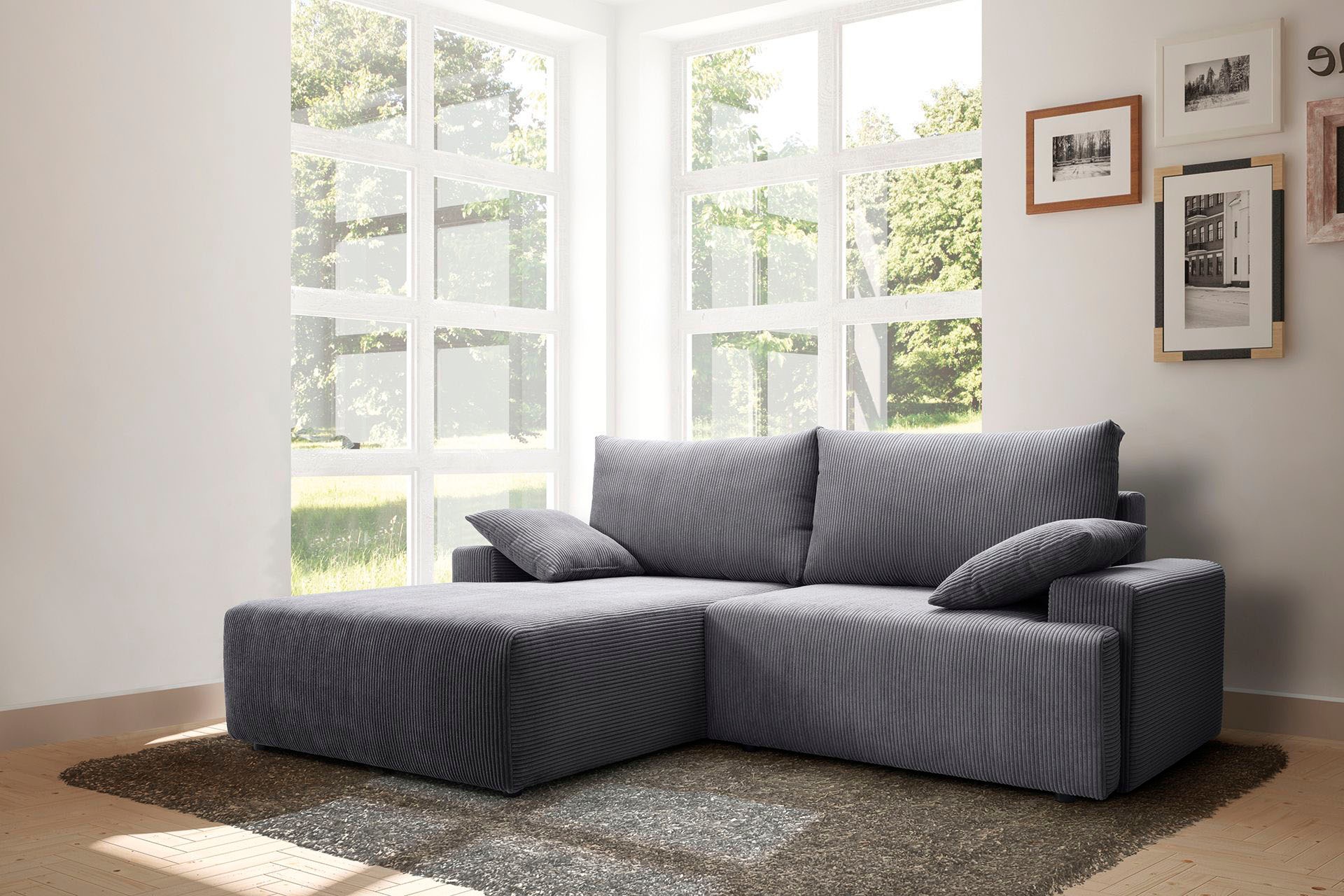exxpo - sofa fashion Ecksofa »Orinoko, aktuelles Design und hoher Sitzkomfo günstig online kaufen