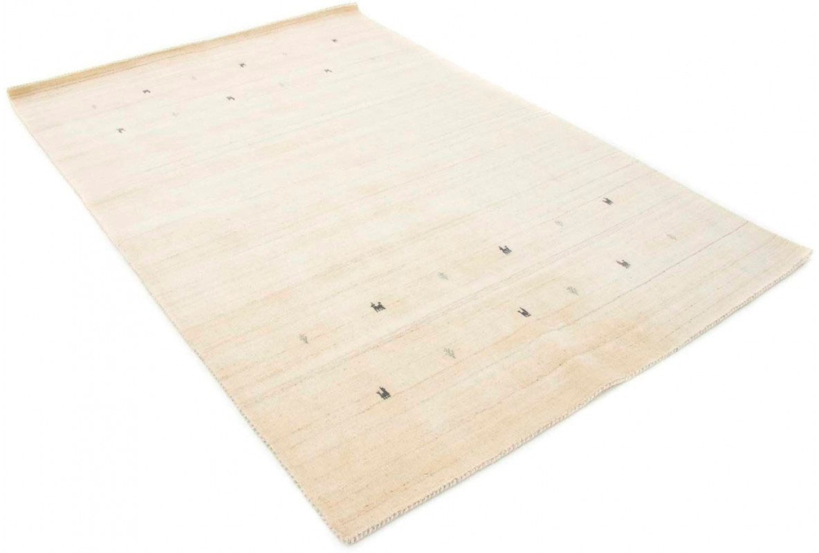 carpetfine Wollteppich »Gabbeh Uni, auch als Läufer erhältlich«, rechteckig günstig online kaufen