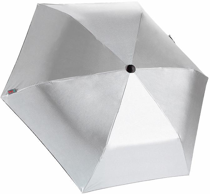 EuroSCHIRM® Taschenregenschirm »light trek® UV-Lichtschutzfaktor bestellen leicht ultra, mit jetzt 50+, extra silber«