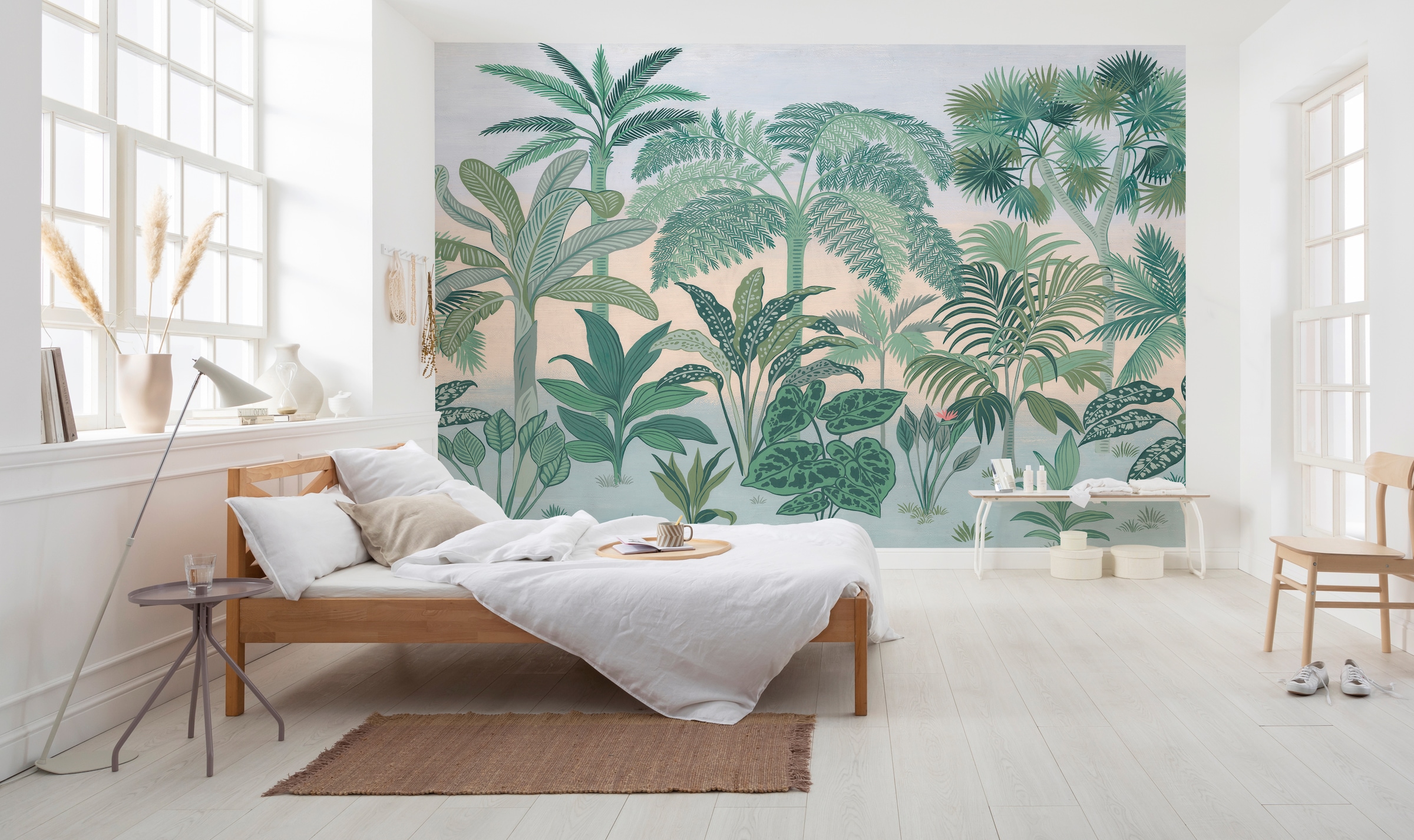 Komar Fototapete »Jungara - Größe 368 x 254 cm«, bedruckt, Wohnzimmer, Schlafzimmer