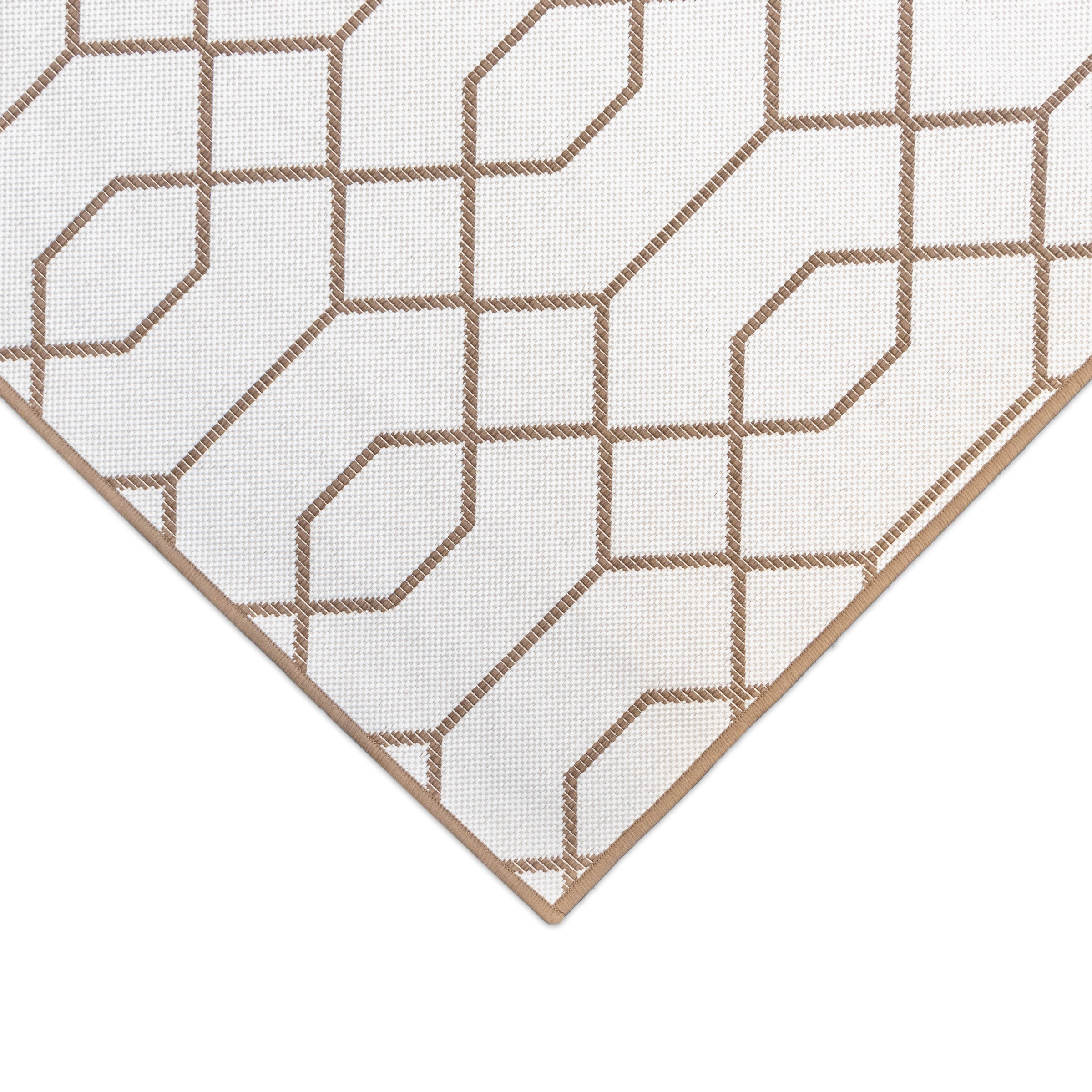 Primaflor-Ideen in Textil Teppich »Outdoorteppich REVERSO - Geo River«, rechteckig, 5 mm Höhe, Wendeteppich, modernes Design, In- und Outdoor geeignet, wasserfest