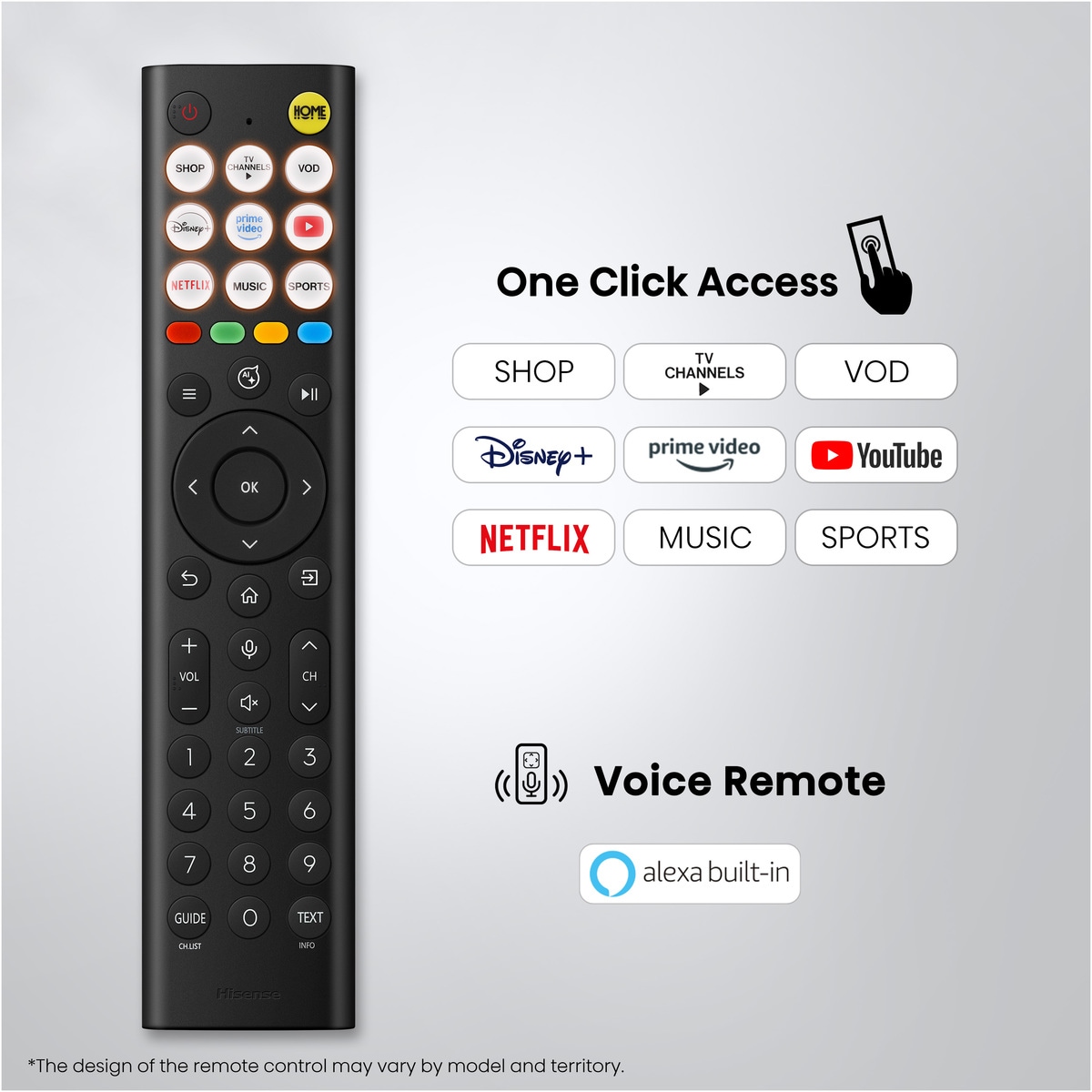 Hisense DLED-Fernseher »65E6DS« 164 cm/65 ″ Smart-TV